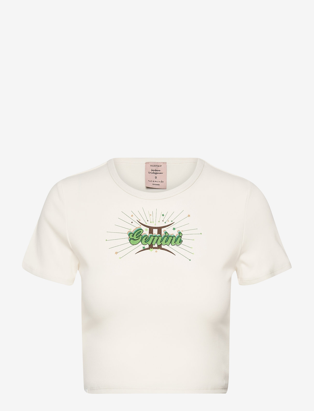 Barbara Kristoffersen by Rosemunde - T-shirt ss - alhaisimmat hinnat - gemini print - 0