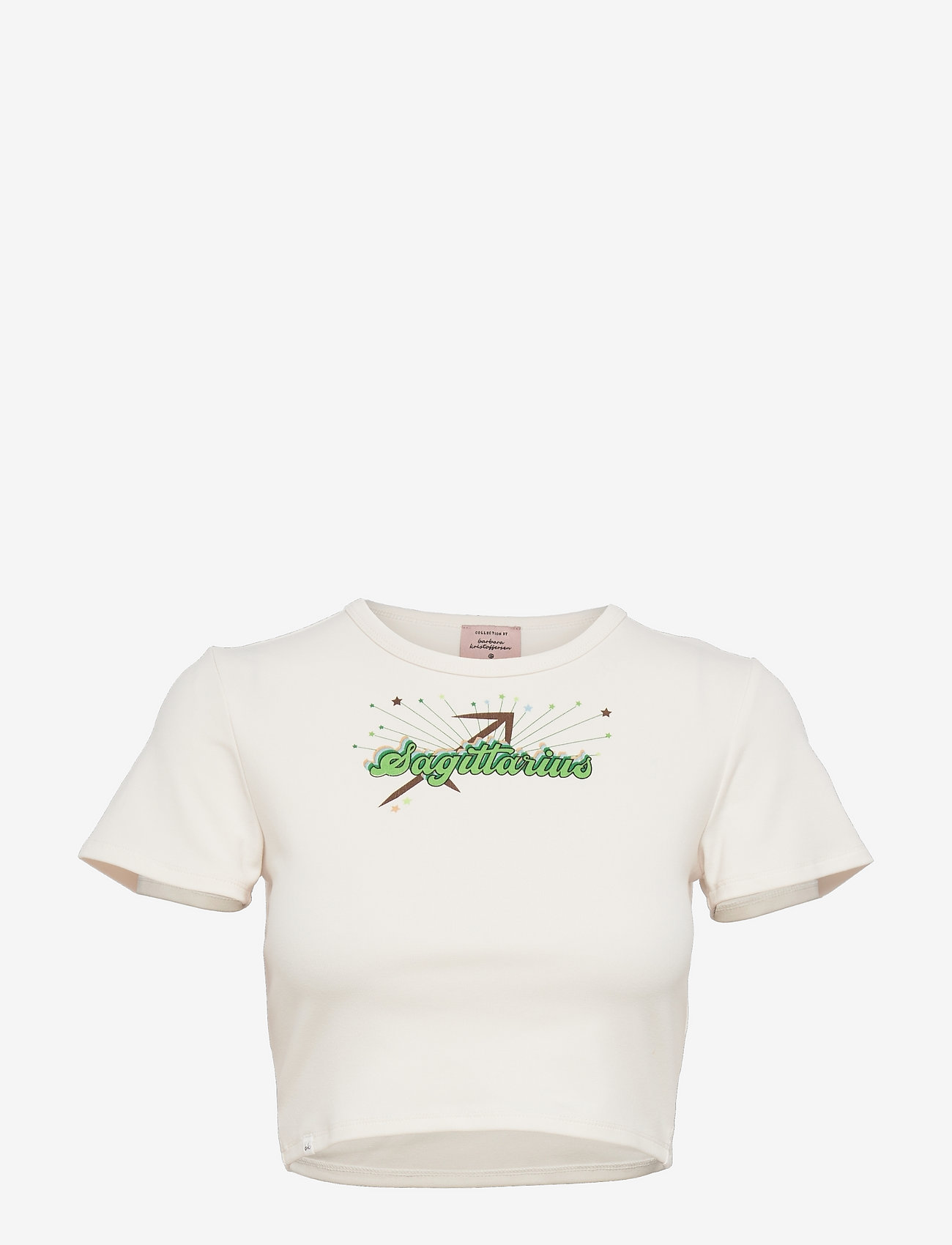 Barbara Kristoffersen by Rosemunde - T-shirt ss - mažiausios kainos - sagittarius print - 0