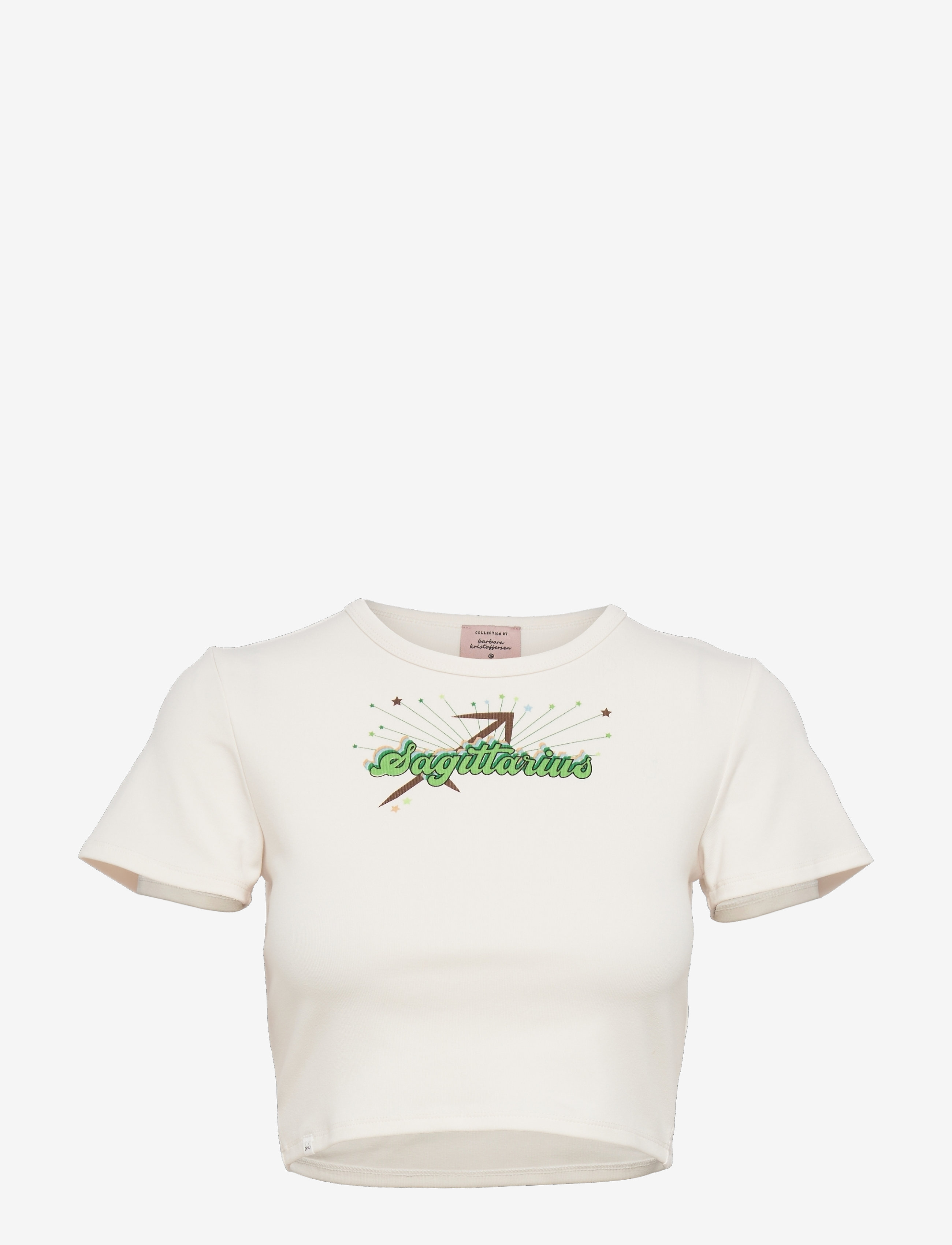 Barbara Kristoffersen by Rosemunde T-shirt ss - Barbara Kristoffersen by Rosemunde - SAGITTARIUS PRINT / white
