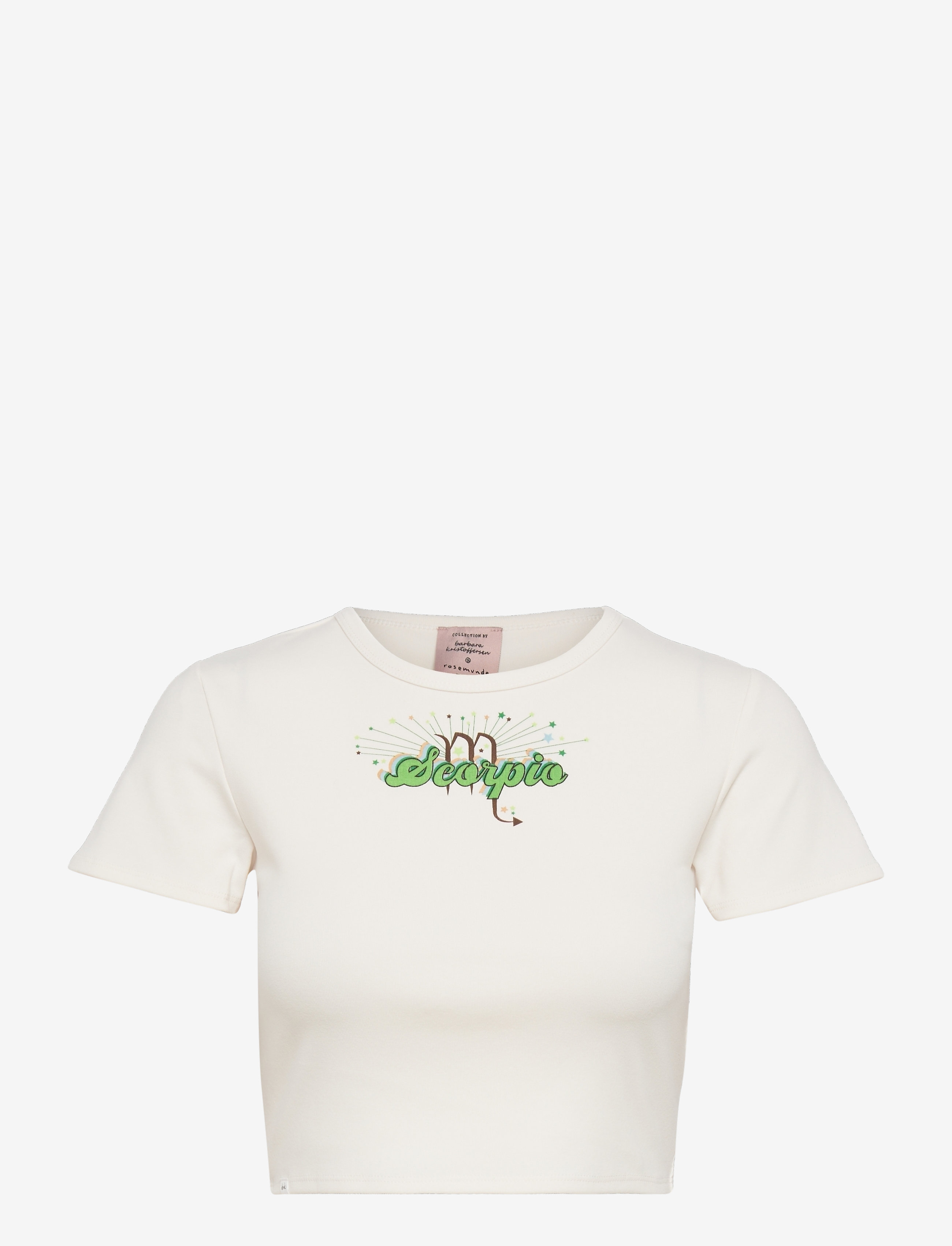 Barbara Kristoffersen by Rosemunde T-shirt ss - Barbara Kristoffersen by Rosemunde - SCORPIO PRINT / white
