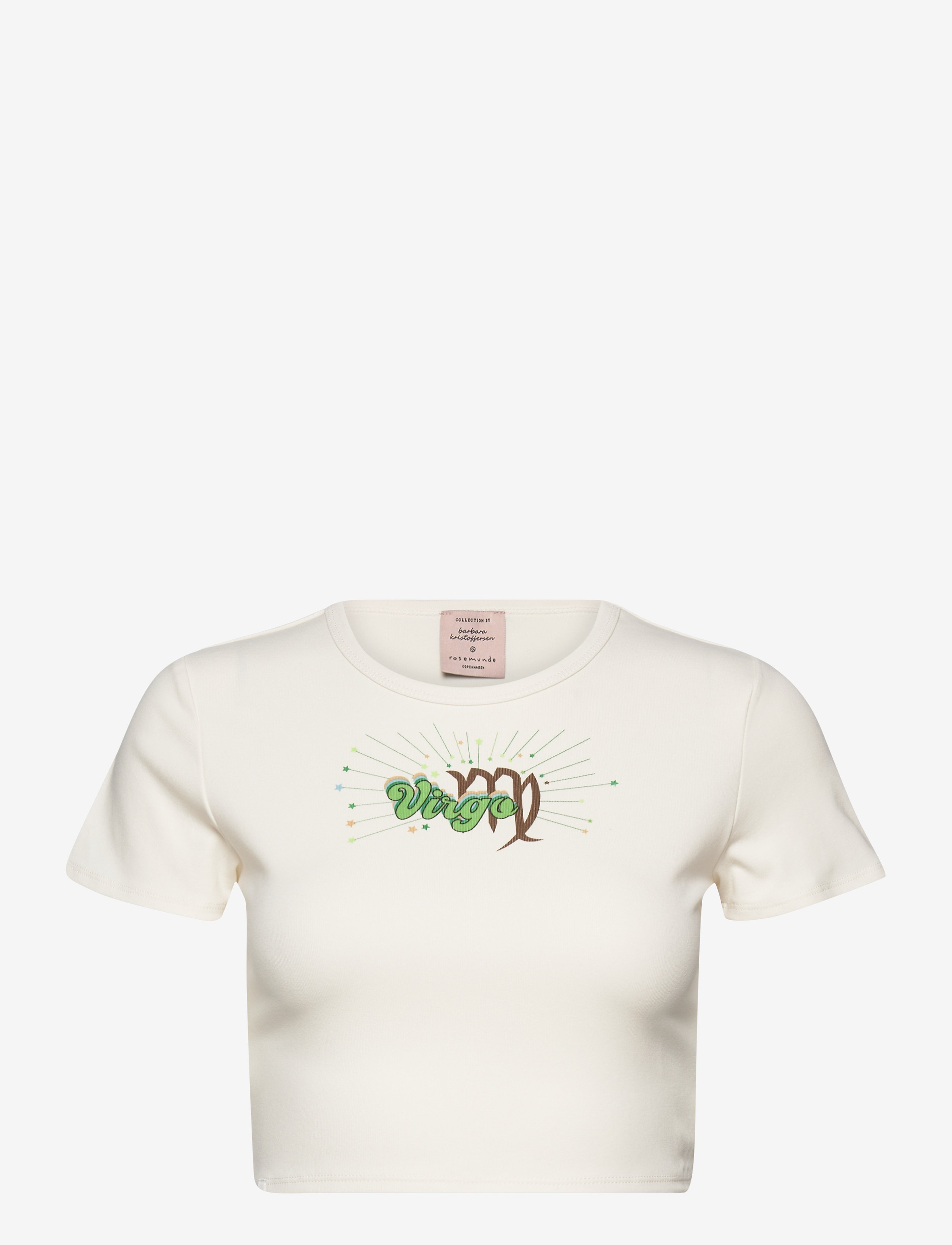 Barbara Kristoffersen by Rosemunde T-shirt ss - Barbara Kristoffersen by Rosemunde - VIRGO PRINT / white