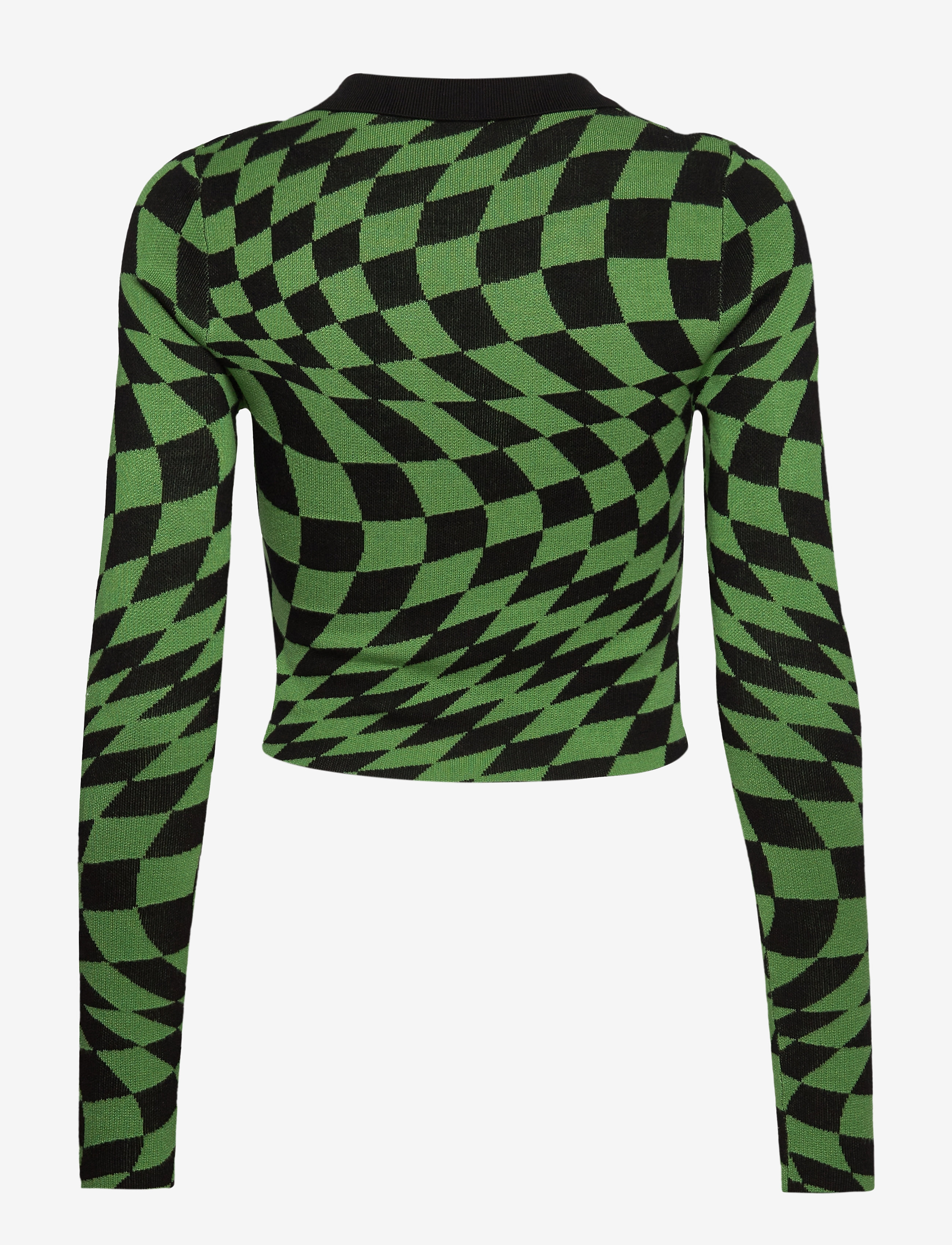 Barbara Kristoffersen by Rosemunde - Cardigan ls - green friend check print - 2