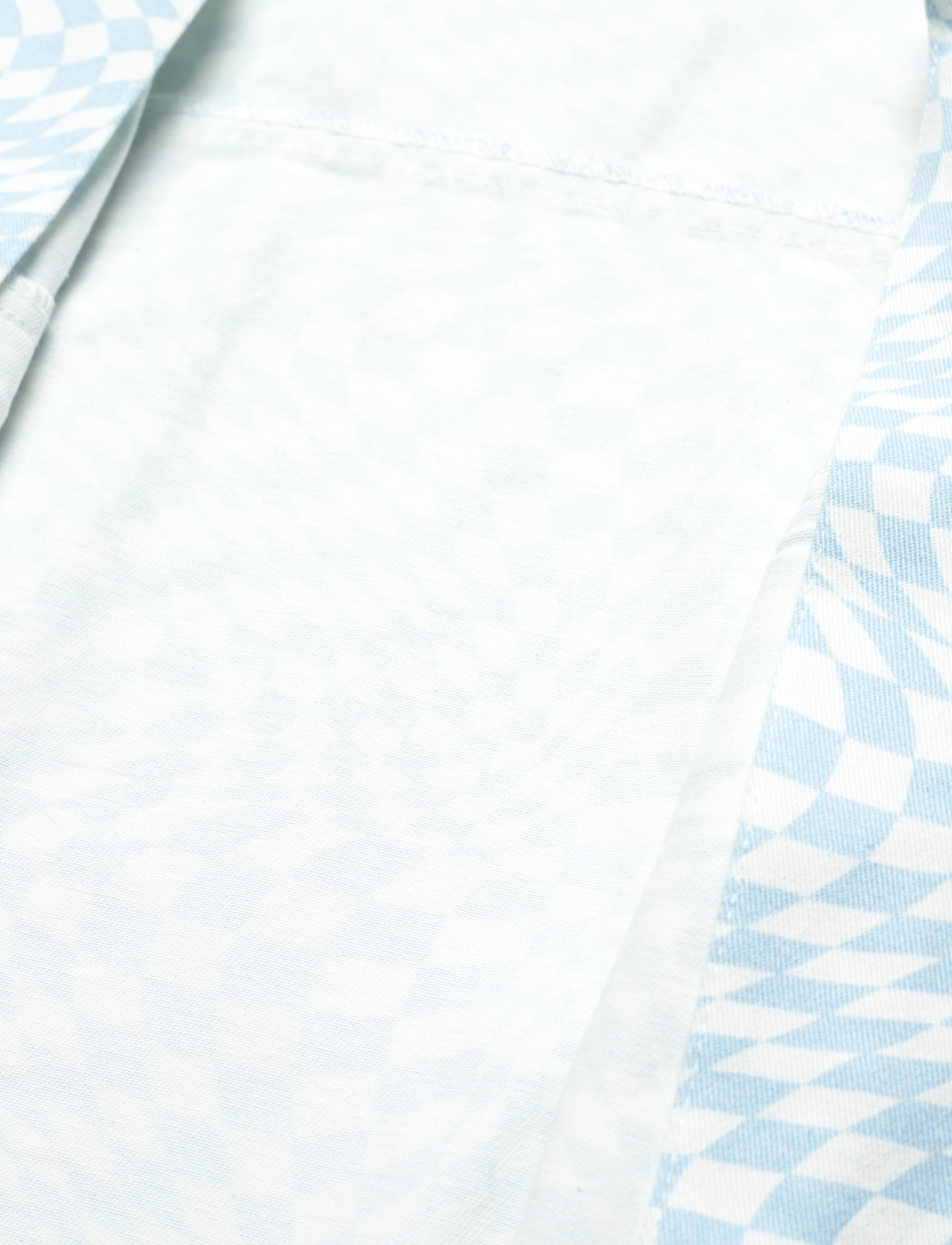 Barbara Kristoffersen by Rosemunde - Short jacket - Swirl Check Print - overtøj - blue swirl check print - 5