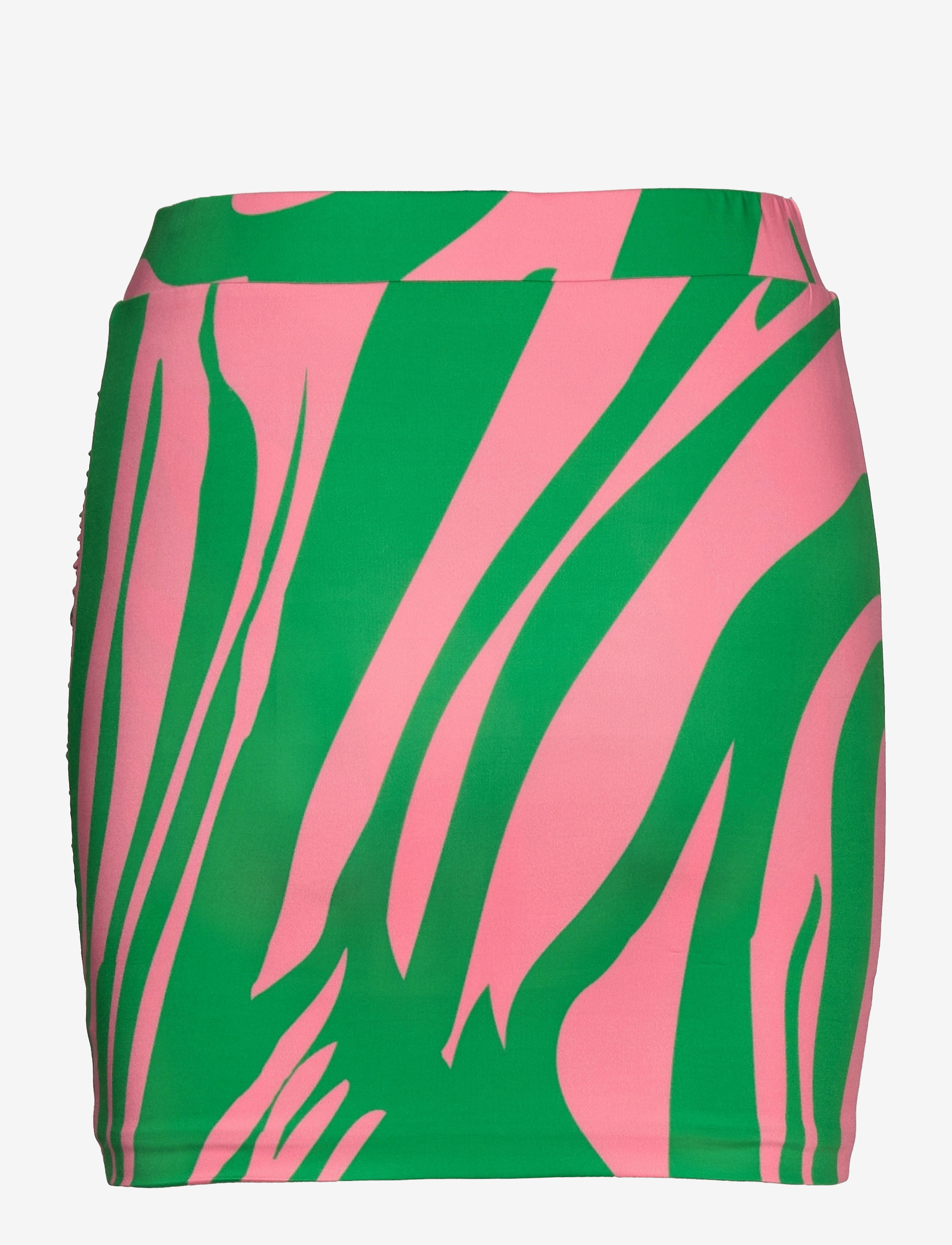 Barbara Kristoffersen by Rosemunde - Skirt - green swirl print - 2