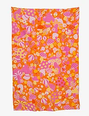 Barbara Kristoffersen by Rosemunde - Towel 100x150cm - shiitake orange print - 0