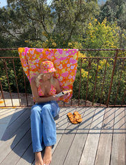 Barbara Kristoffersen by Rosemunde - Towel 100x150cm - shiitake orange print - 2