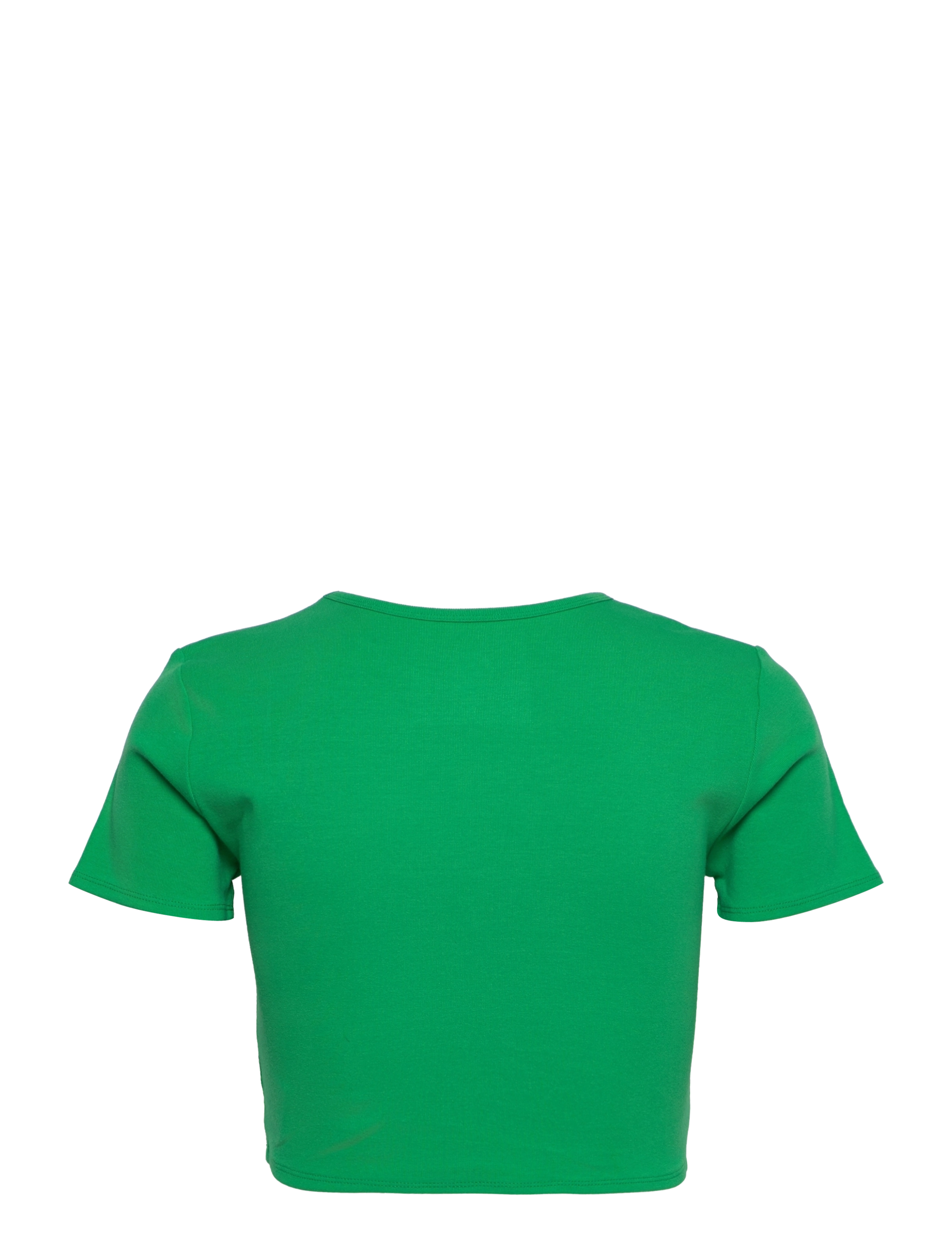 Barbara Kristoffersen by Rosemunde - T-shirt - crop tops - green bee - 1