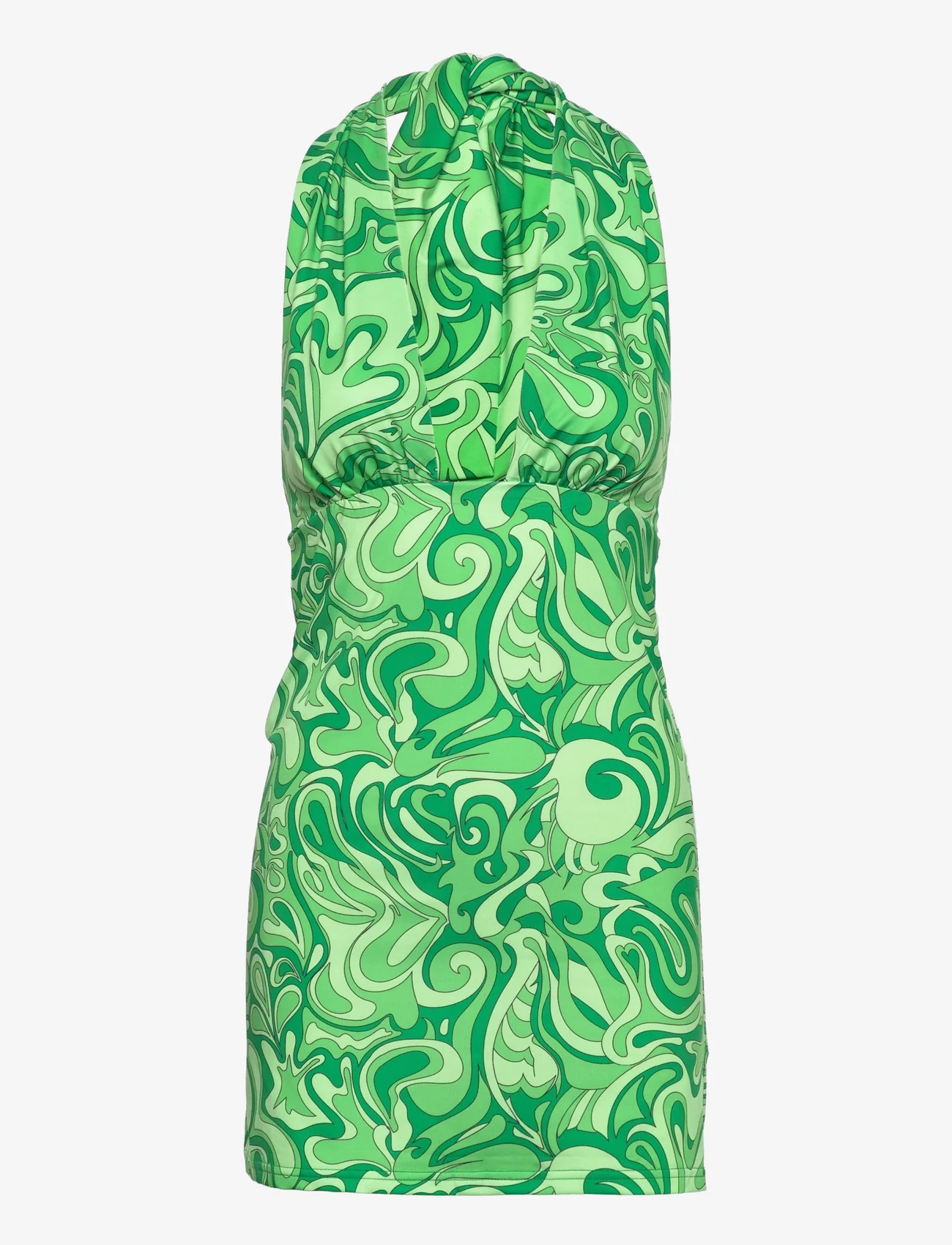 Barbara Kristoffersen by Rosemunde - Dress - kotelomekot - portobello green print - 0