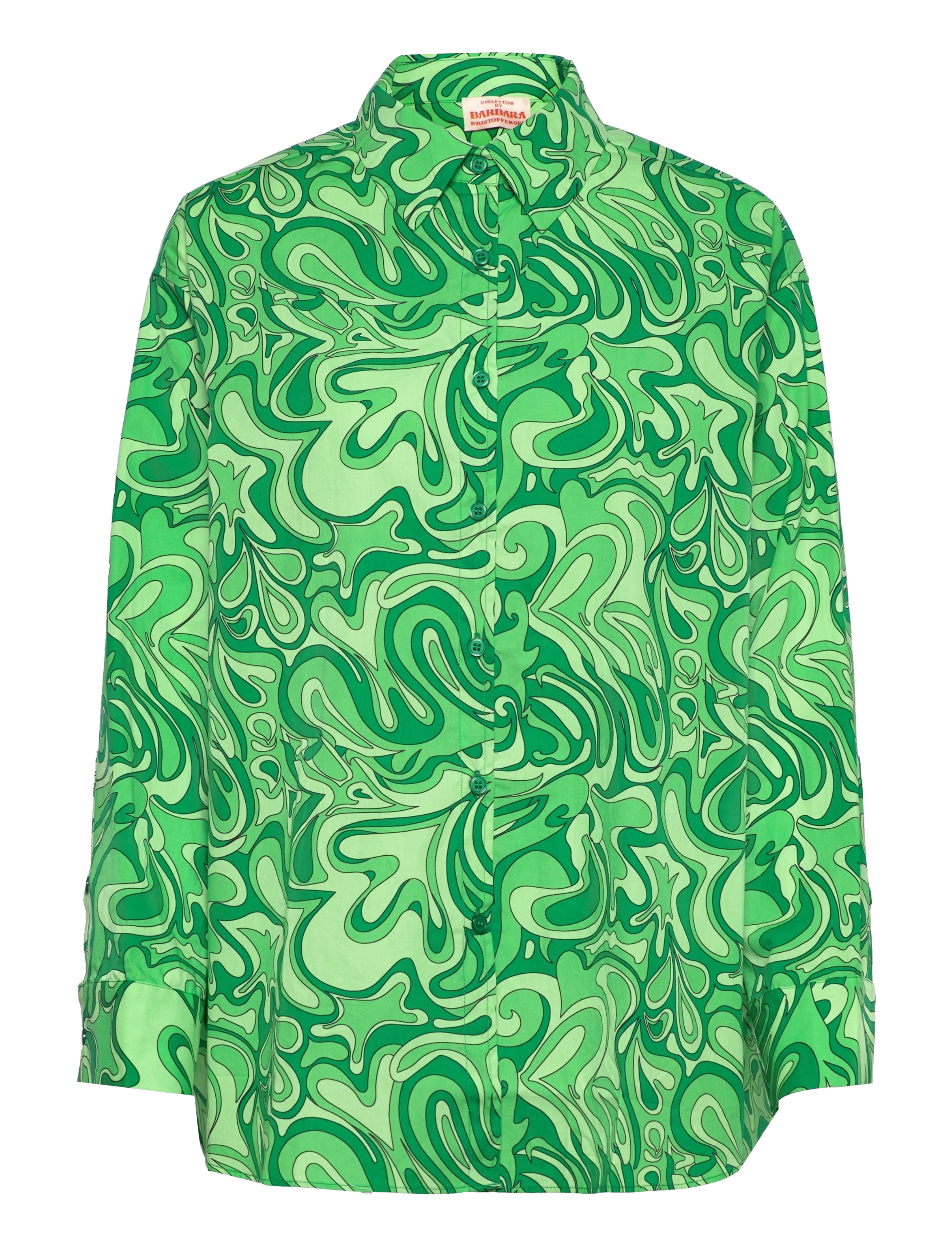 BARBARA KRISTOFFERSEN BY ROSEMUNDE Shirt Grün - XS - Damen