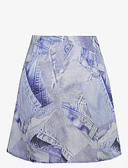 Barbara Kristoffersen by Rosemunde - Skirt - korta kjolar - denim print - 1