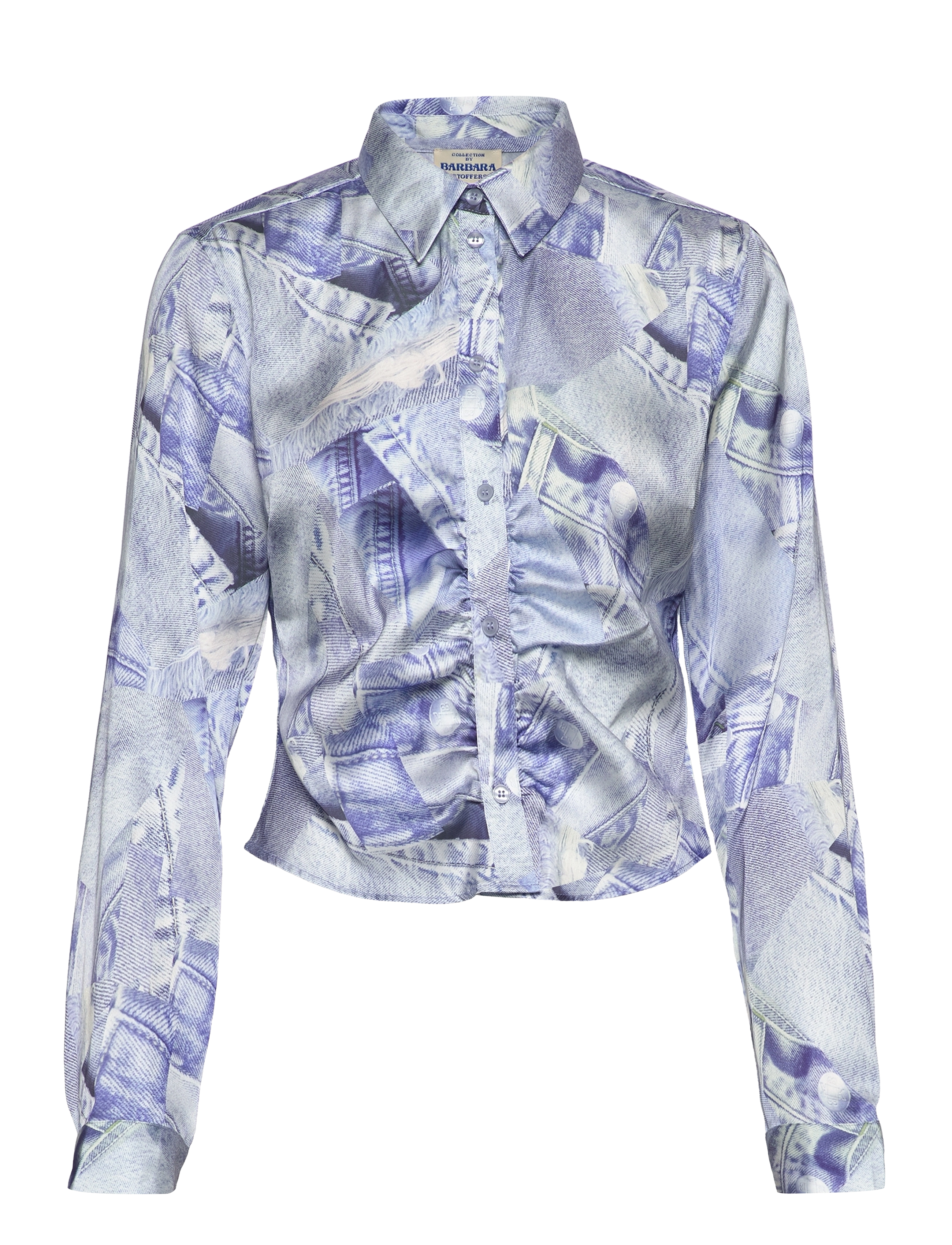 BARBARA KRISTOFFERSEN BY ROSEMUNDE Shirt Blau - XS - Damen