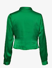 Barbara Kristoffersen by Rosemunde - Shirt - langærmede skjorter - green bee - 1
