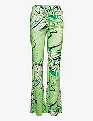 Barbara Kristoffersen by Rosemunde - Trousers - kvinder - green animal print - 0