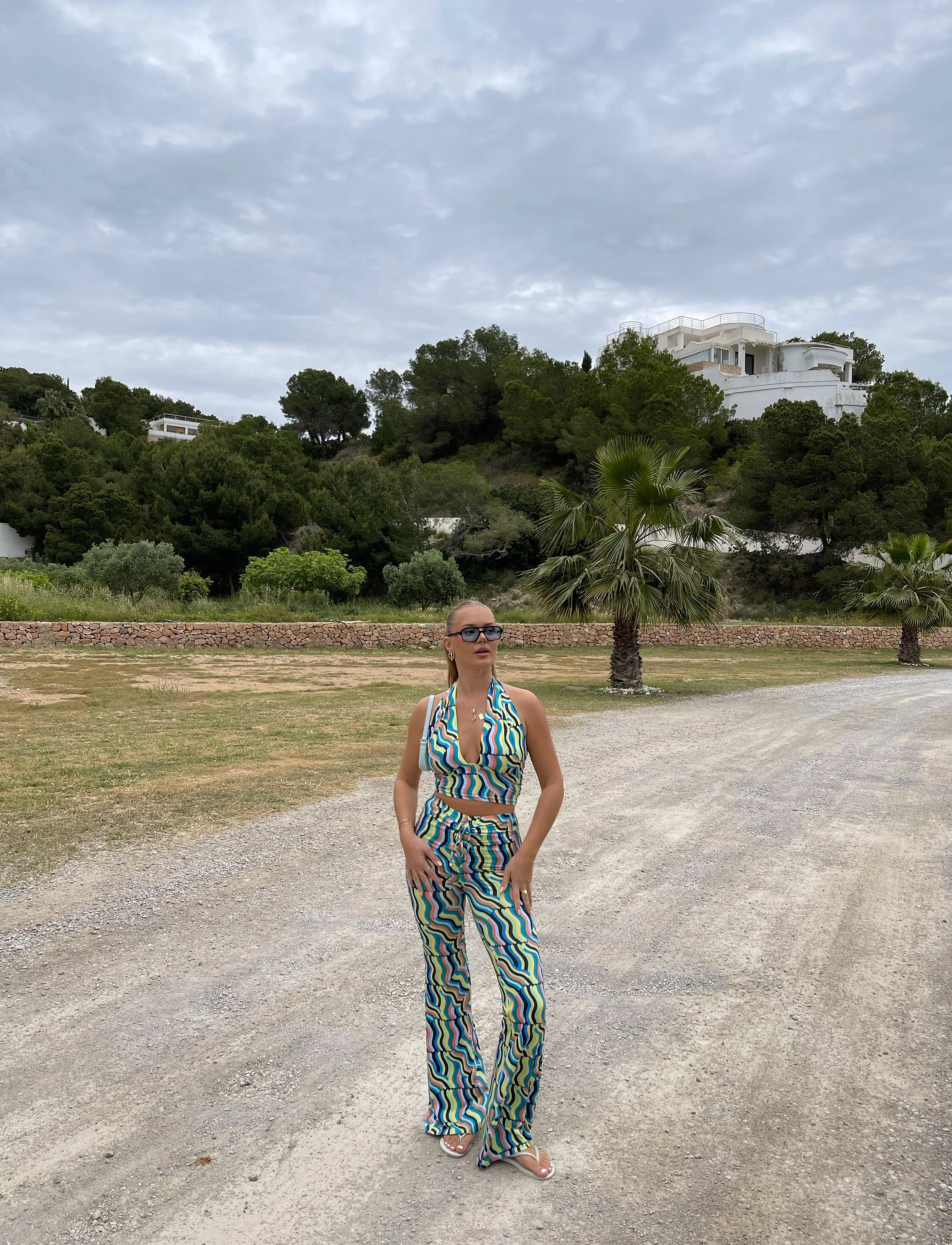 Barbara Kristoffersen by Rosemunde Trousers - Bukser - LOLLIPOP PRINT / multi