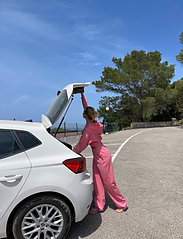 Barbara Kristoffersen by Rosemunde - Trousers - joggers copy - geranium pink - 2