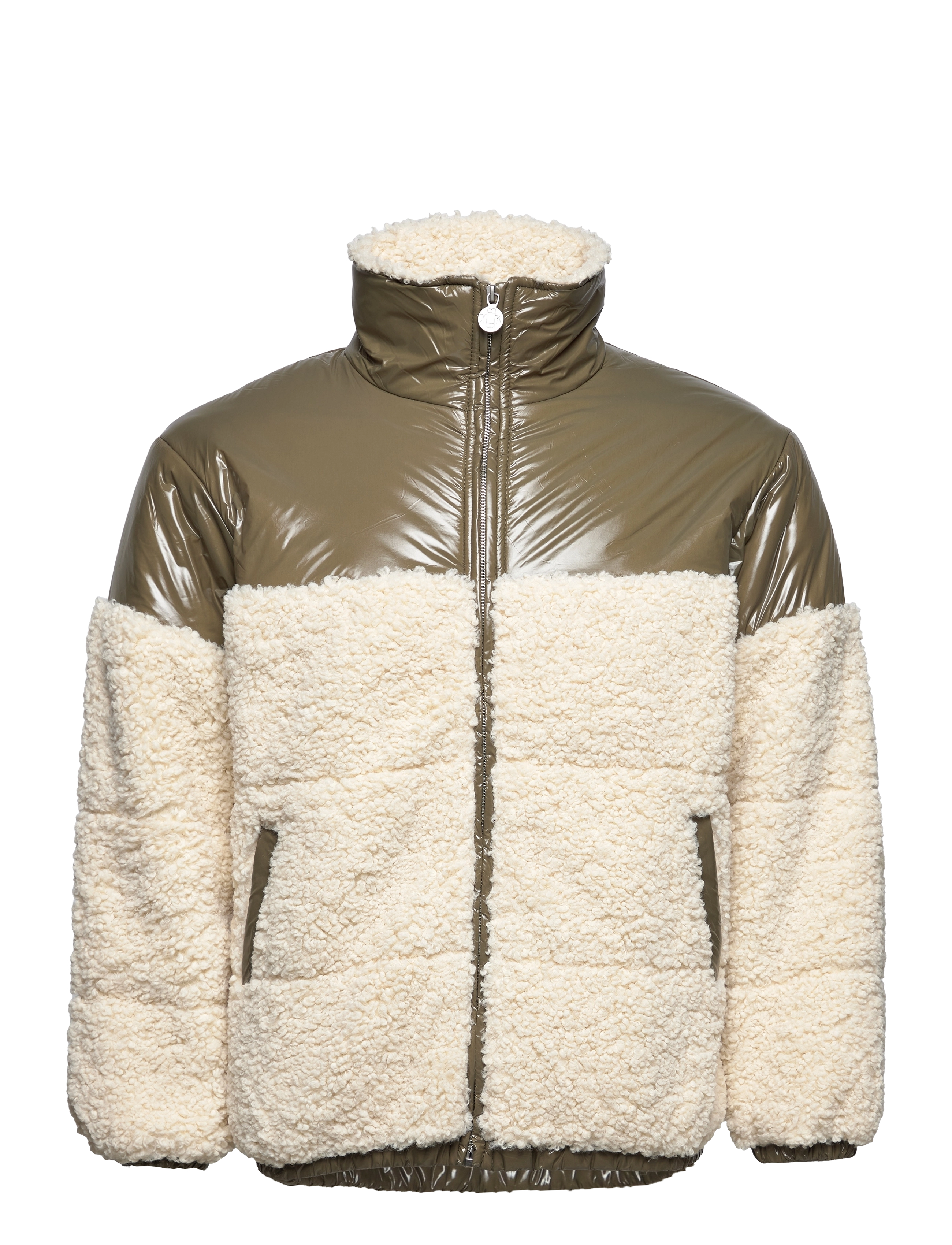 BARBARA KRISTOFFERSEN BY ROSEMUNDE Teddy Jacke Patterned - XS - Damen