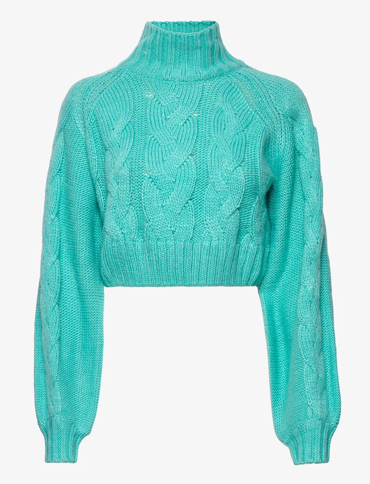 Barbara Kristoffersen by Rosemunde - Pullover - megztiniai su aukšta apykakle - amazonite - 0