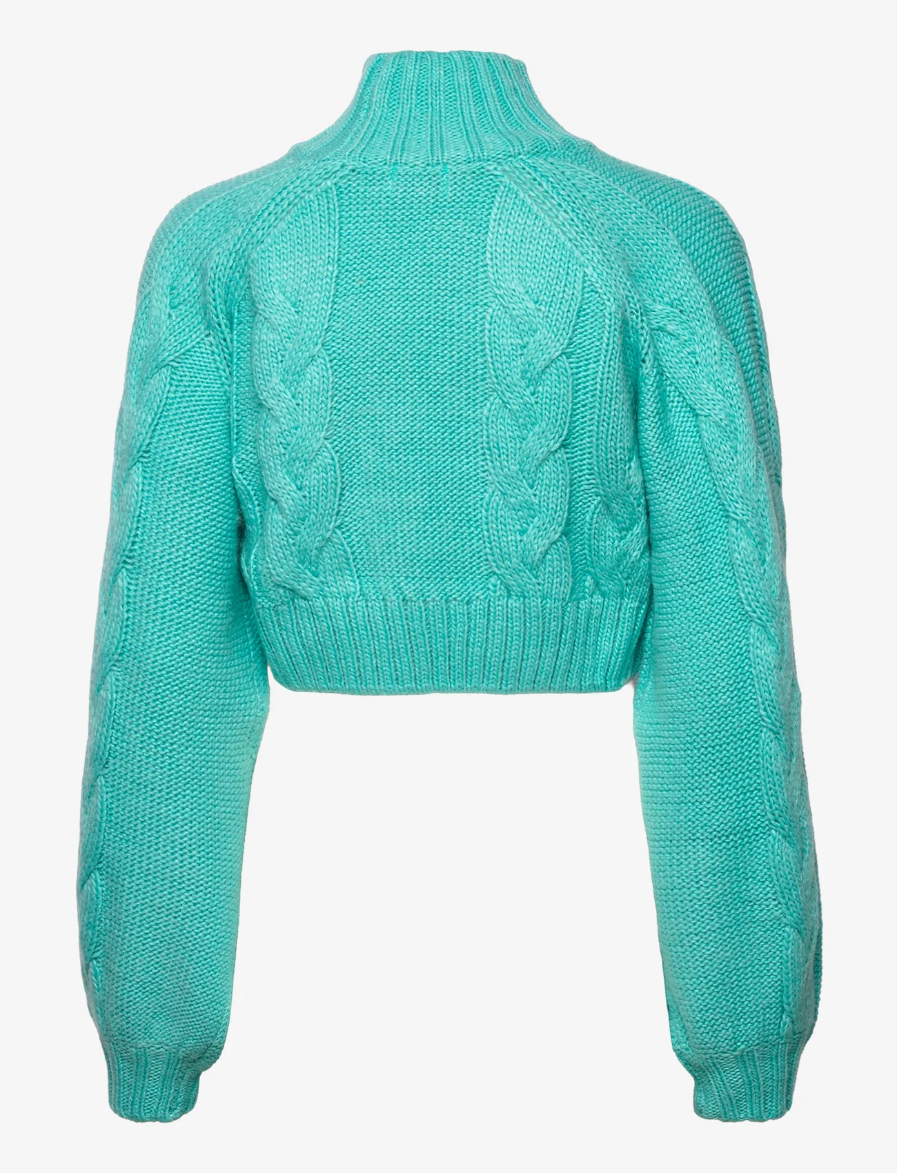 Barbara Kristoffersen by Rosemunde - Pullover - megztiniai su aukšta apykakle - amazonite - 1