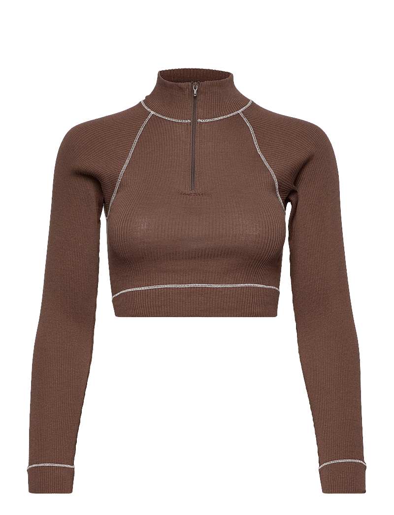 Barbara Kristoffersen by Rosemunde - Blouse - crop tops - carafe - 0