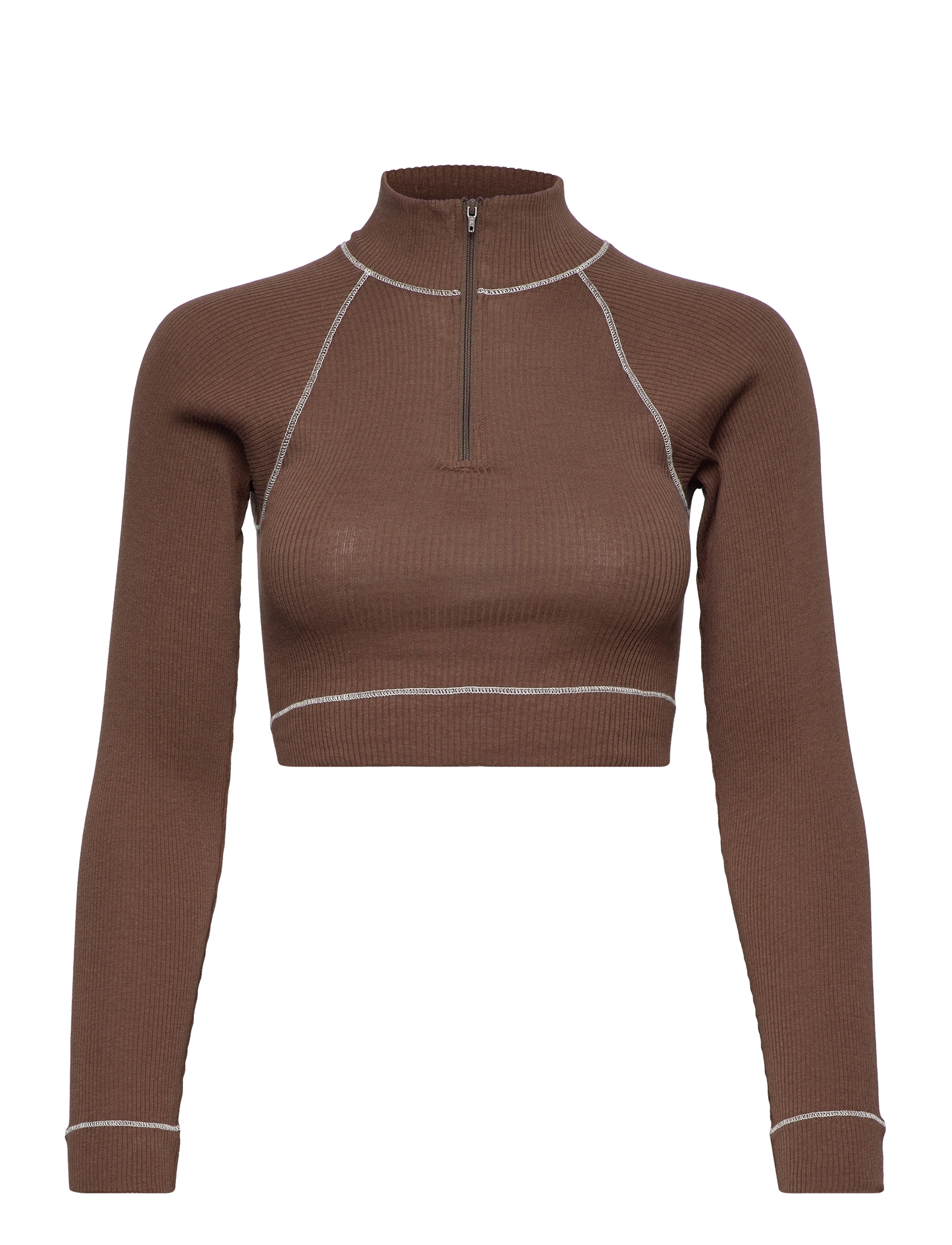 Barbara Kristoffersen by Rosemunde Blouse - Tøj - CARAFE / brown