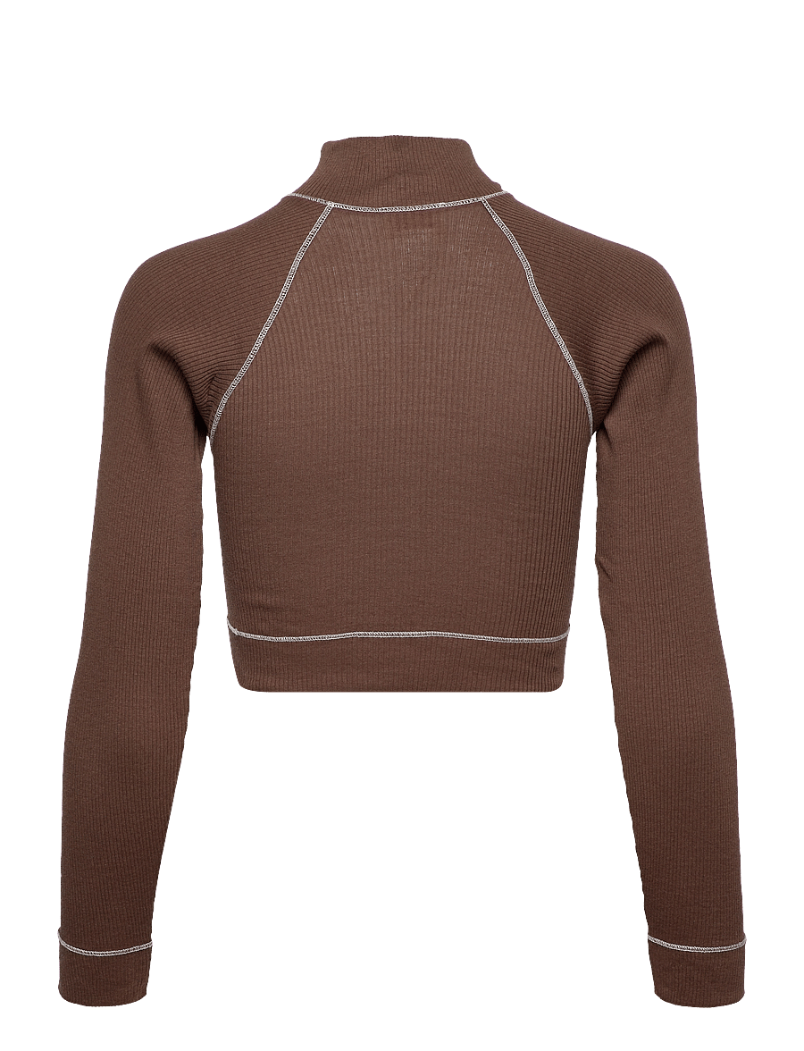 Barbara Kristoffersen by Rosemunde - Blouse - crop topit - carafe - 1