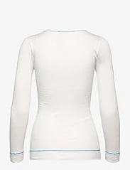 Barbara Kristoffersen by Rosemunde - Blouse LS - t-shirts met lange mouwen - ivory - 1