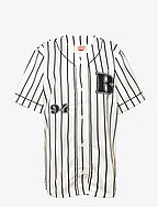 Baseball Shirt - BASEBALL PINSTRIPE PRINT