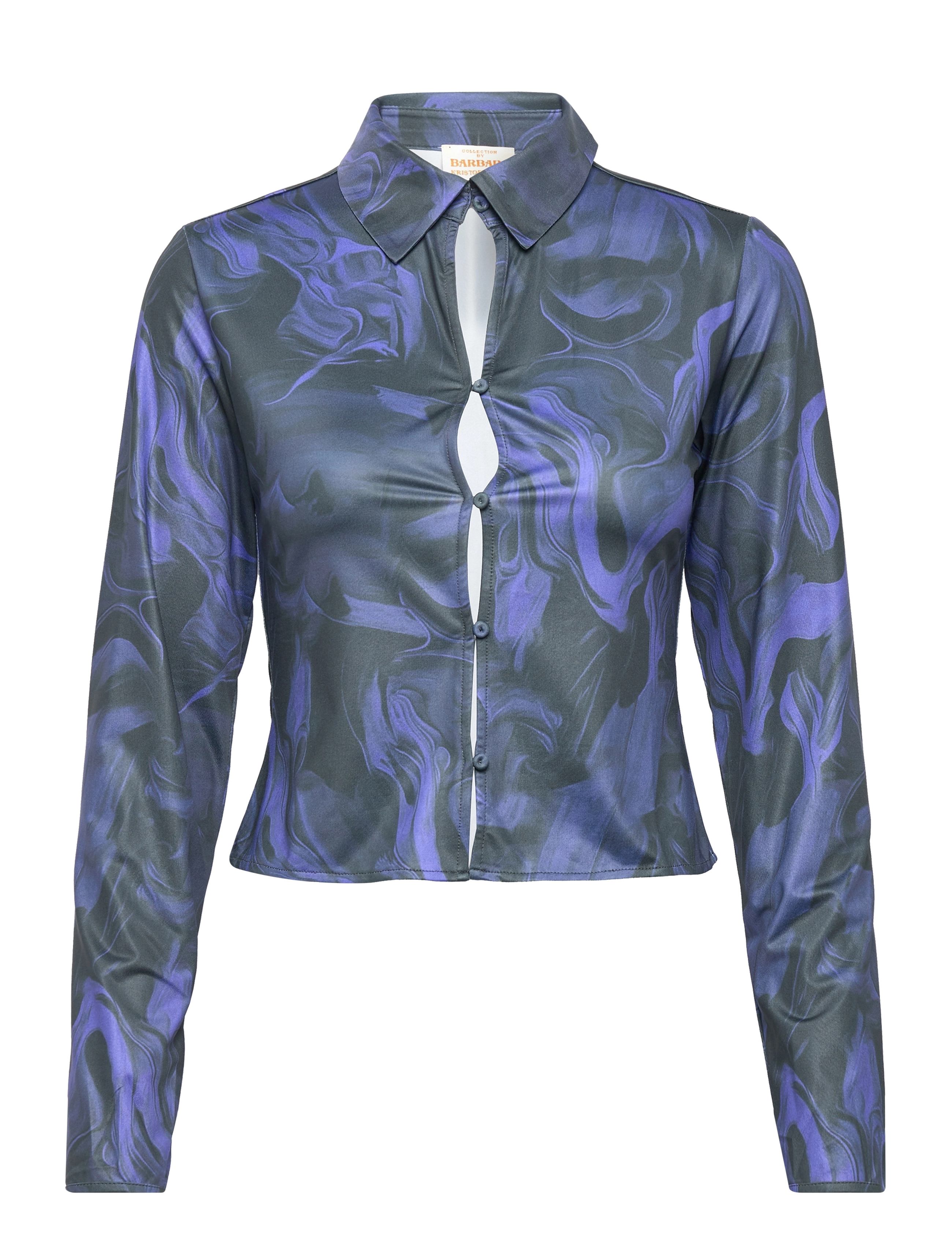 BARBARA KRISTOFFERSEN BY ROSEMUNDE Shirt Ls Patterned - M - Damen