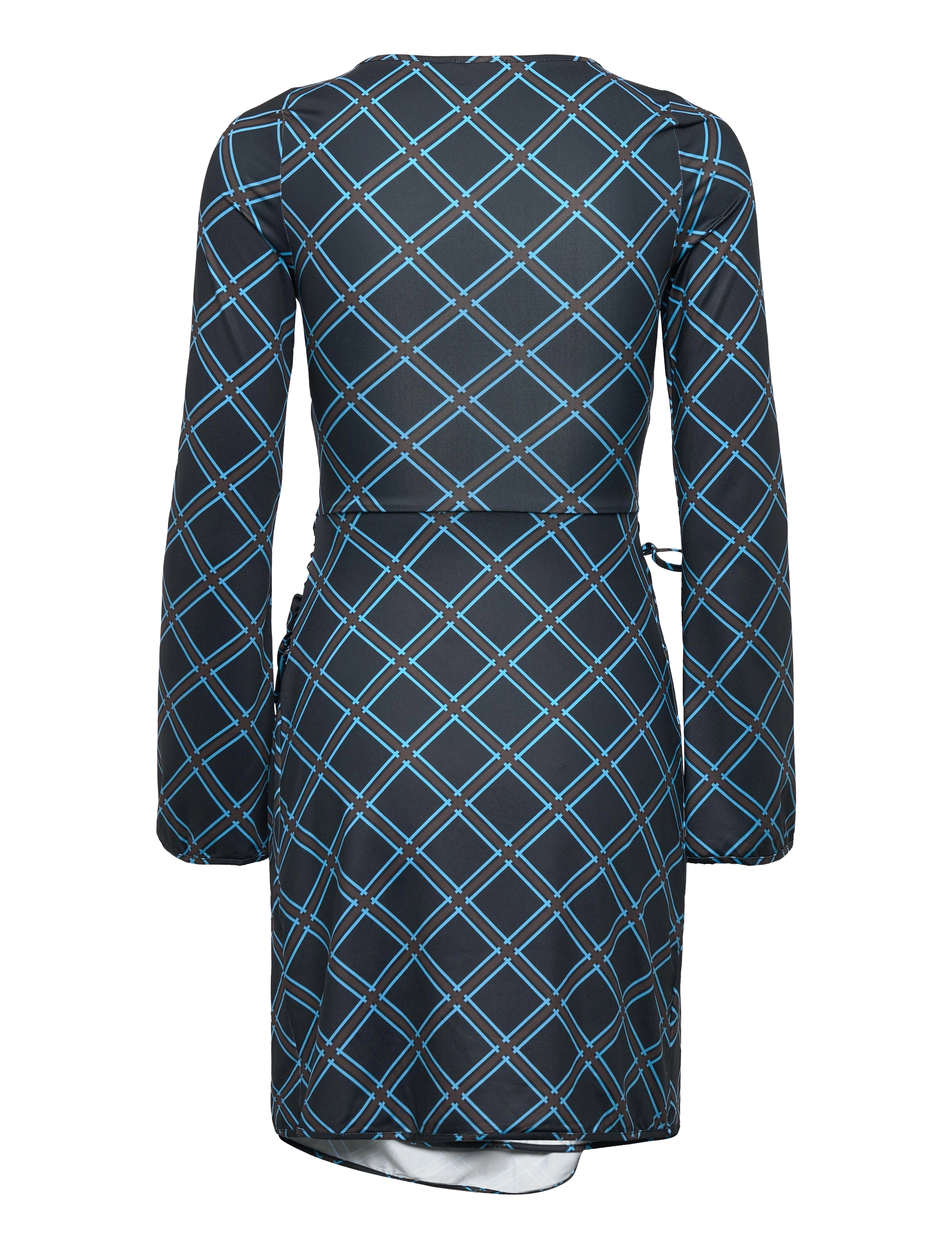 Barbara Kristoffersen by Rosemunde - Dress - slå-om-kjoler - black check print - 1