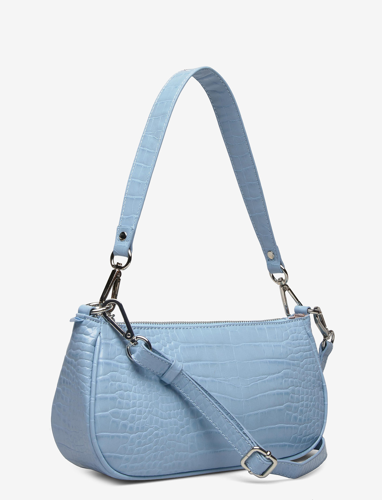Barbara Kristoffersen by Rosemunde - Bag small - heaven croc silver - 2