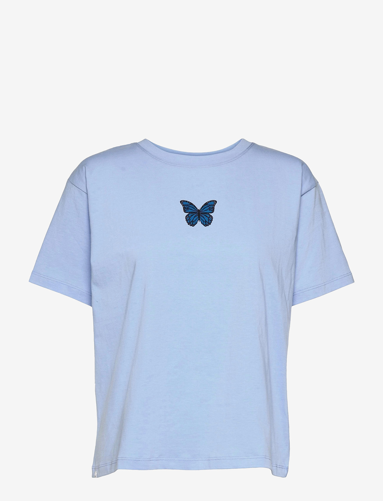 BLUE RISE W/ BUTTERFLY PRINT