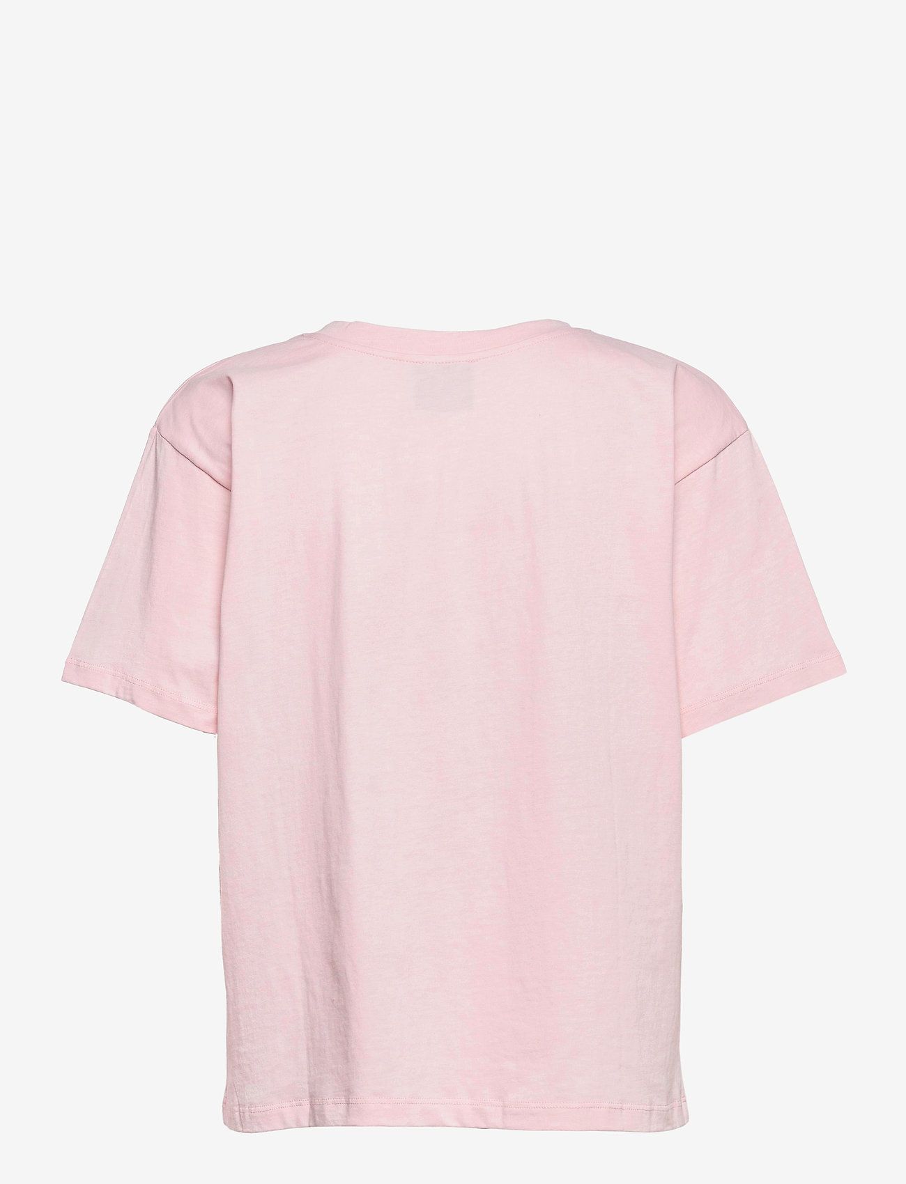 Barbara Kristoffersen by Rosemunde - Organic t-shirt ss - rose shadow w/ donut print - 1