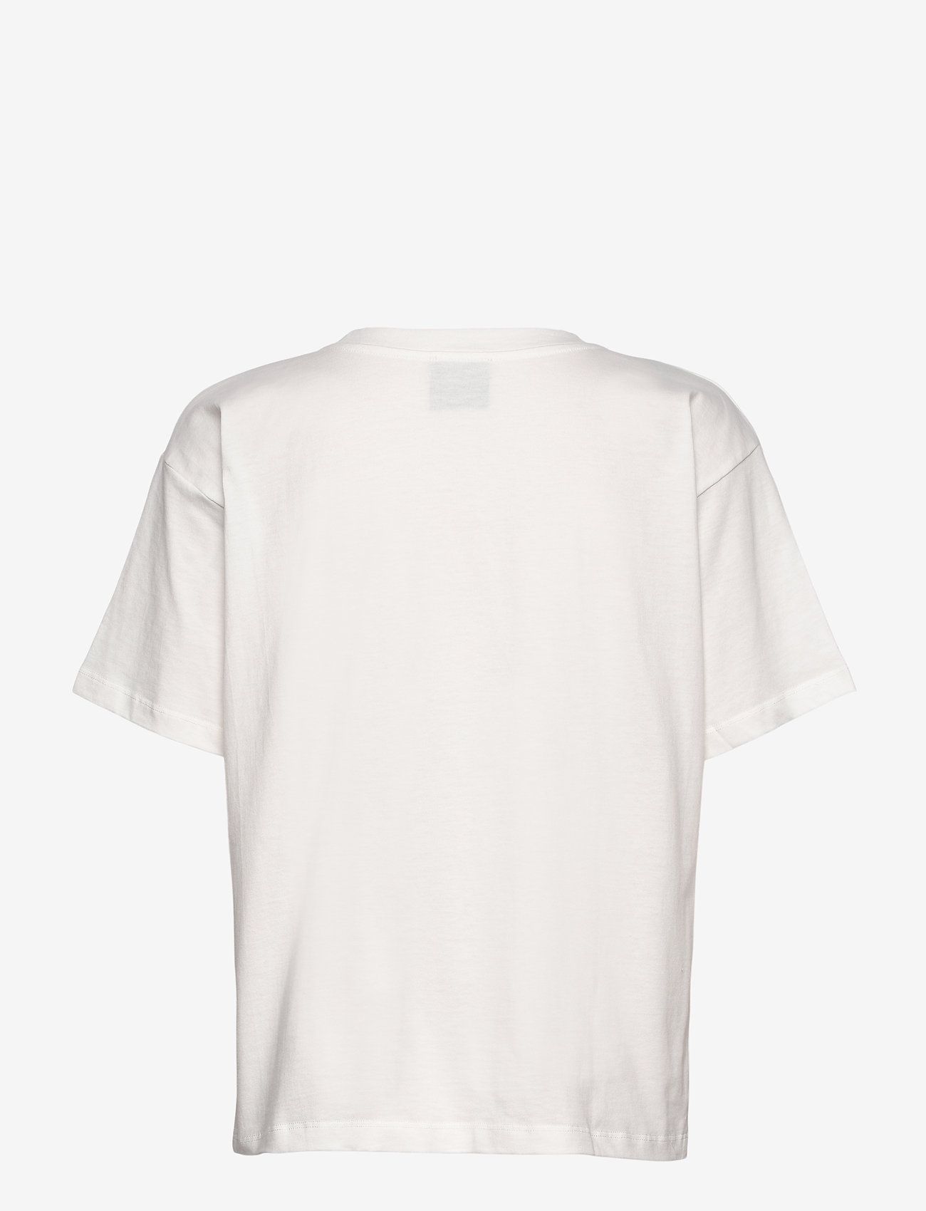 Barbara Kristoffersen by Rosemunde - Organic t-shirt ss - white w/ donut print - 1