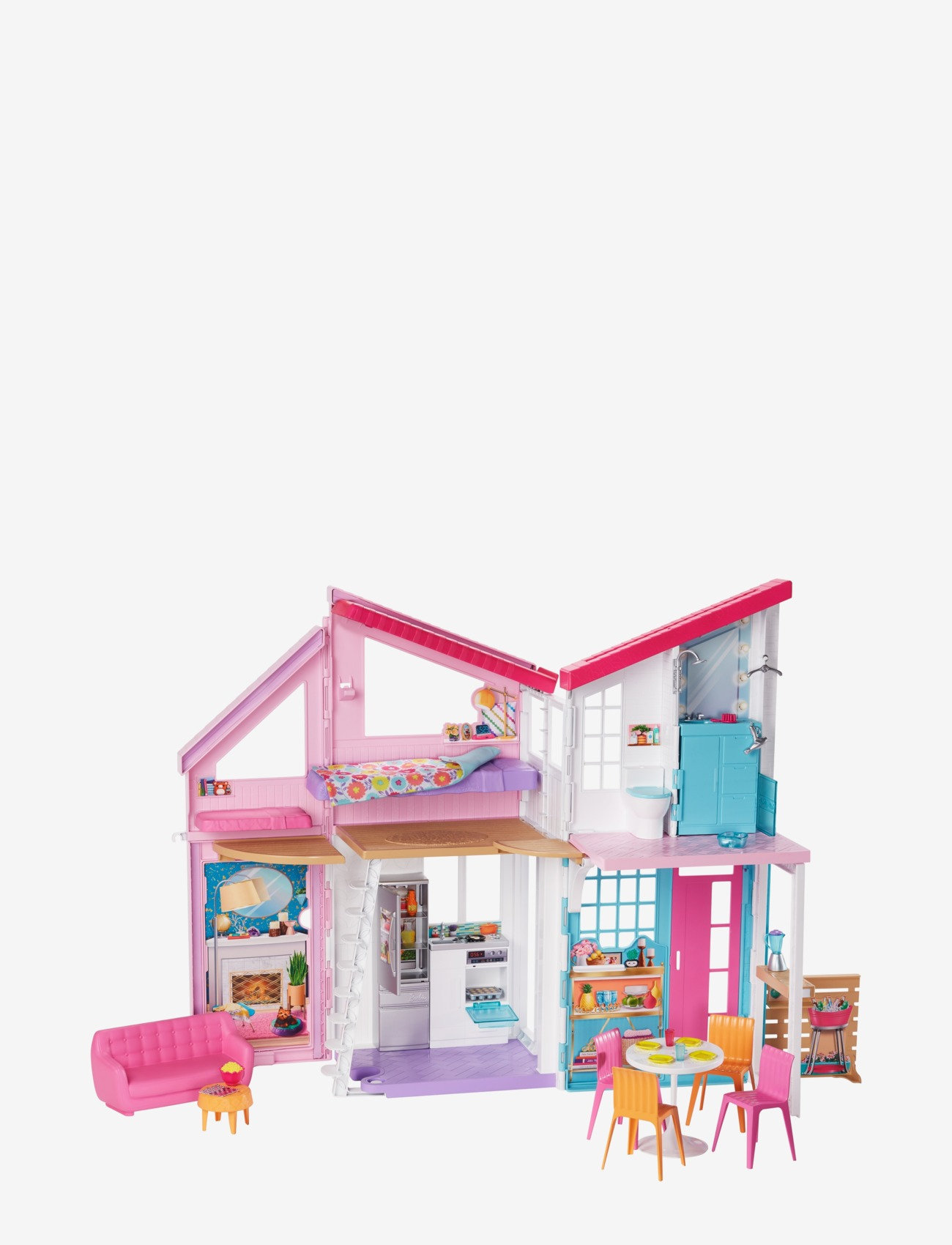 Barbie - Malibu House Playset - dukkehus - multi color - 0