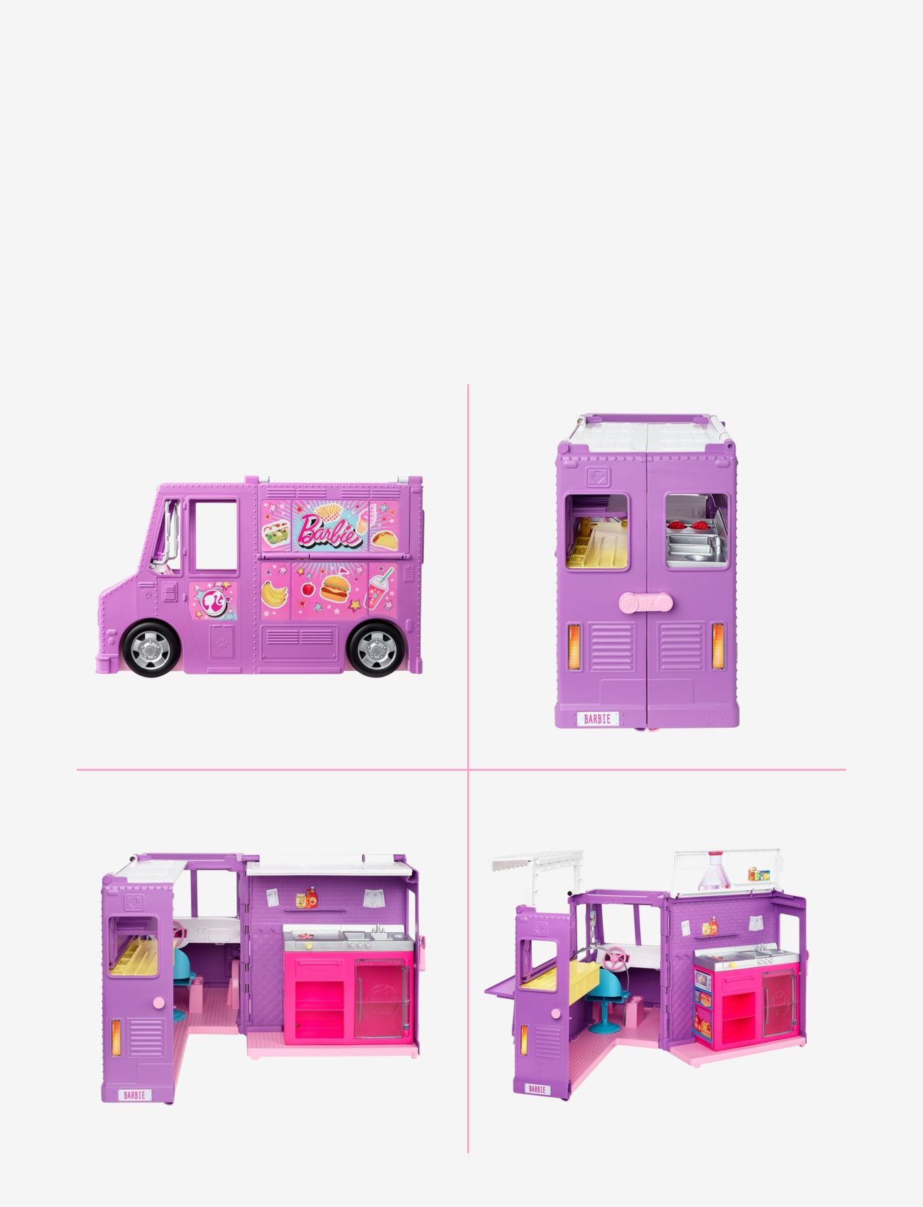 Barbie - Fresh 'n' Fun Food Truck - multi color - 1