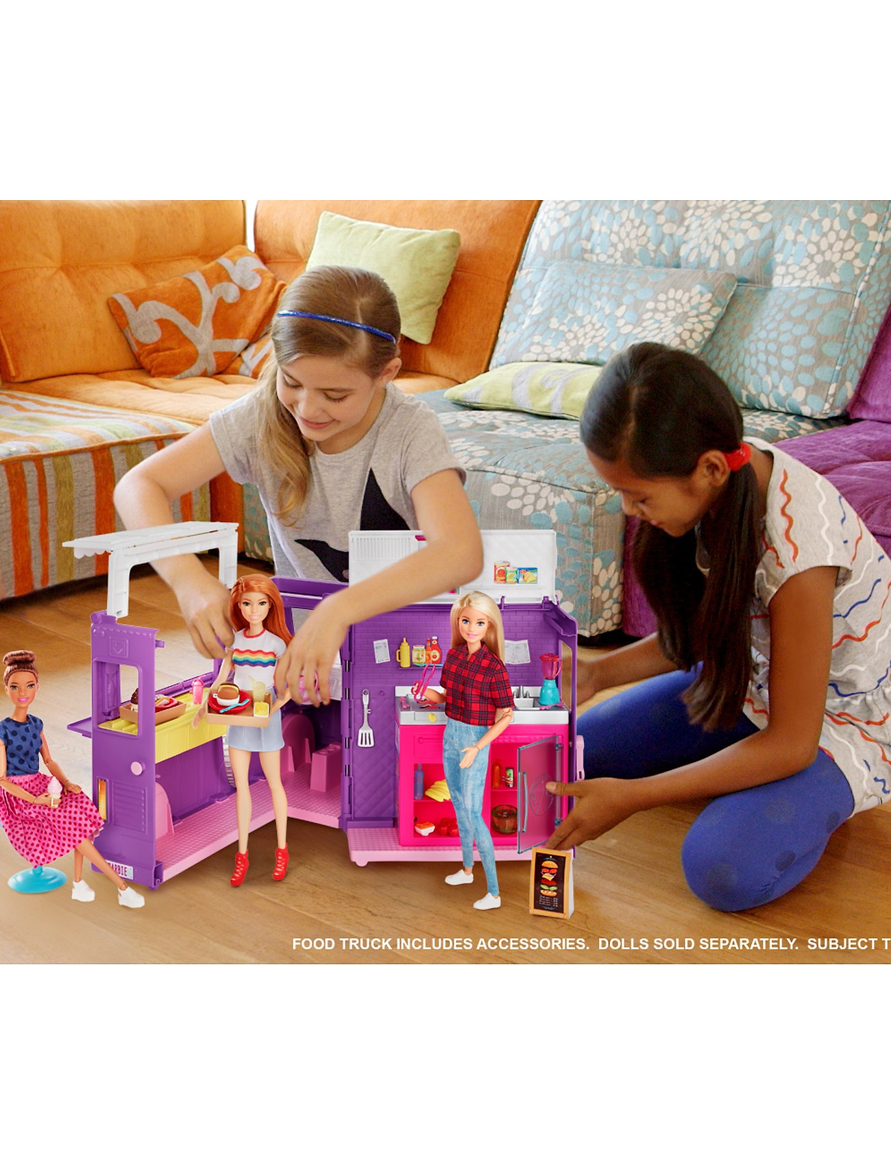 Barbie - Fresh 'n' Fun Food Truck - multi color - 5
