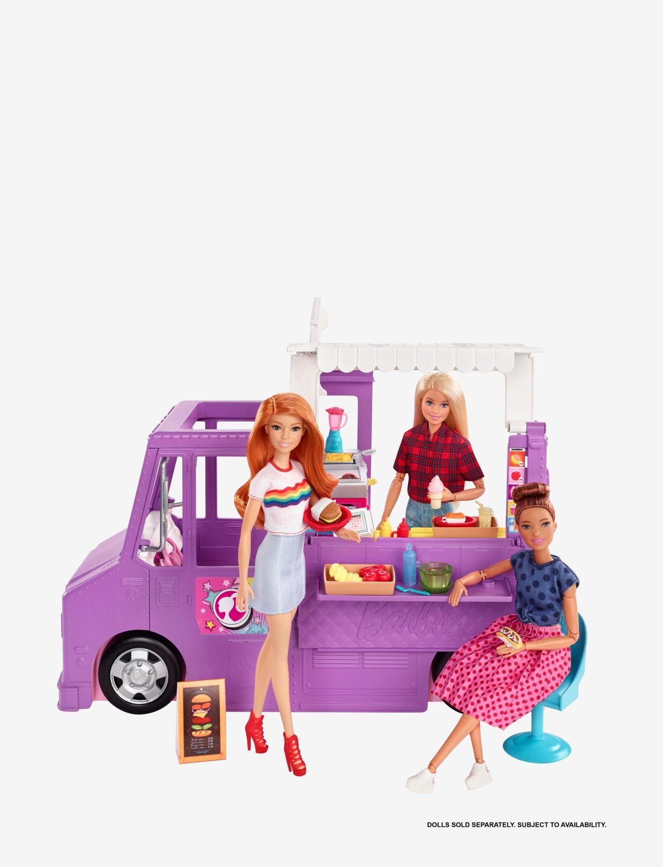 Barbie - Fresh 'n' Fun Food Truck - multi color - 3