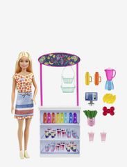 Barbie - Smoothie Bar Playset - dockor - multi color - 0