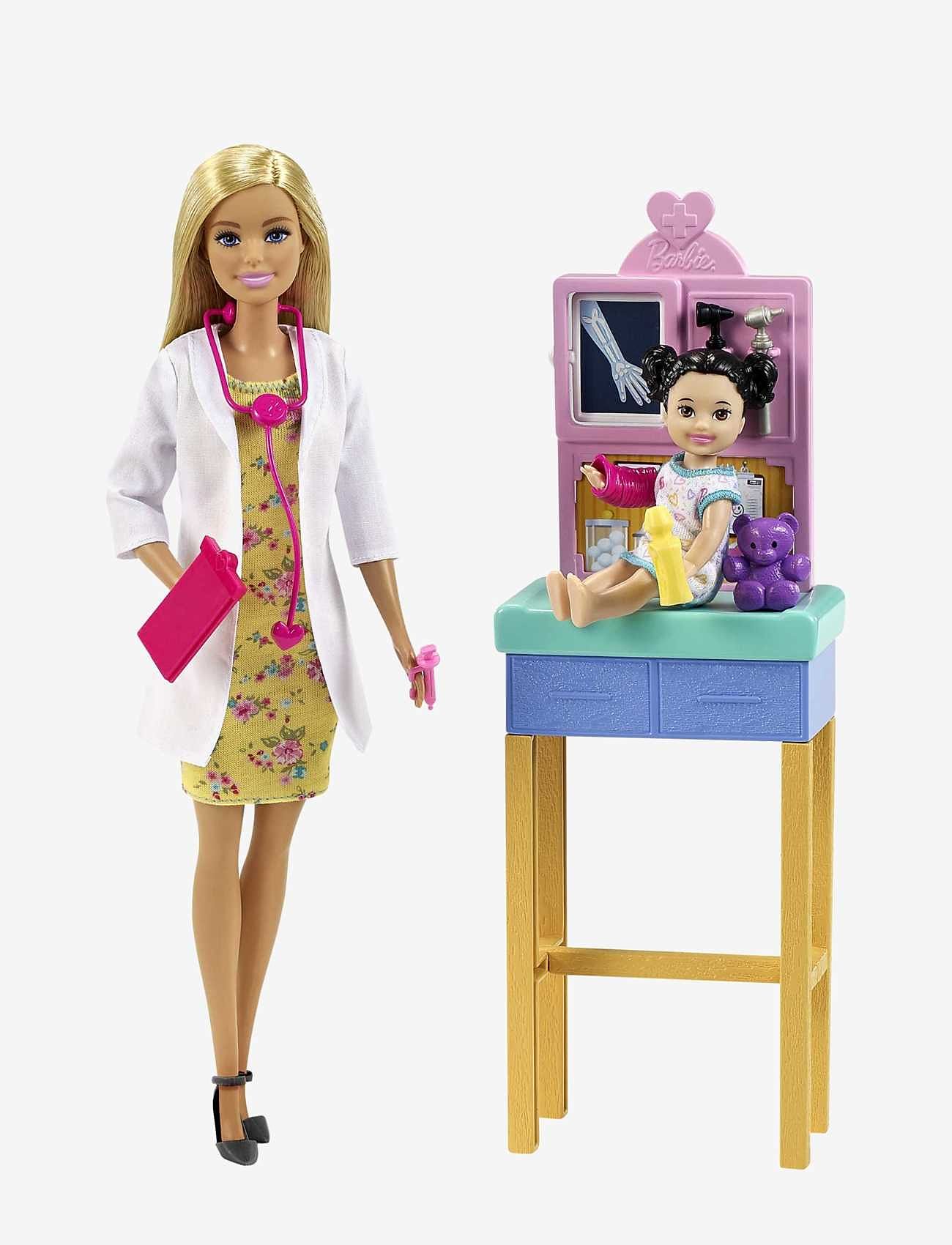 Barbie - -barnläkardocka - dockor - multi color - 0