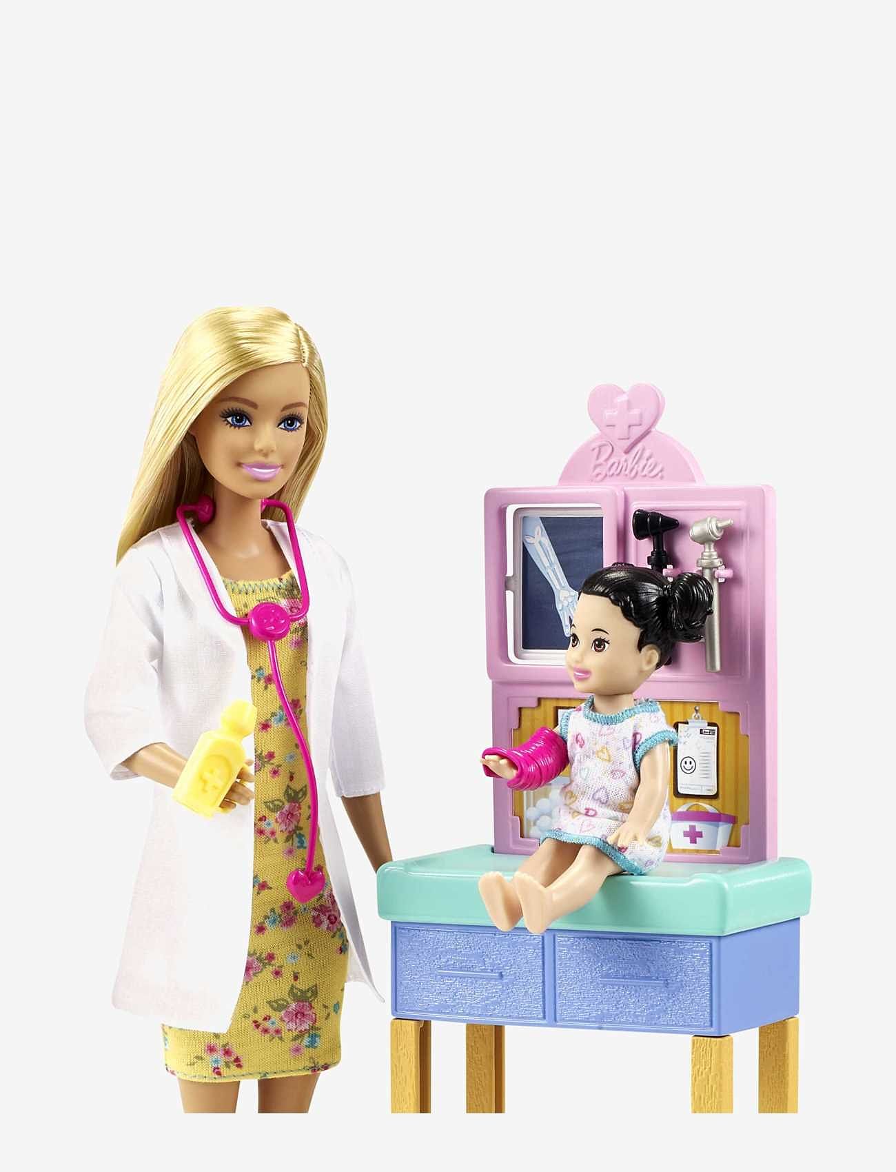 Barbie - -barnläkardocka - dockor - multi color - 1