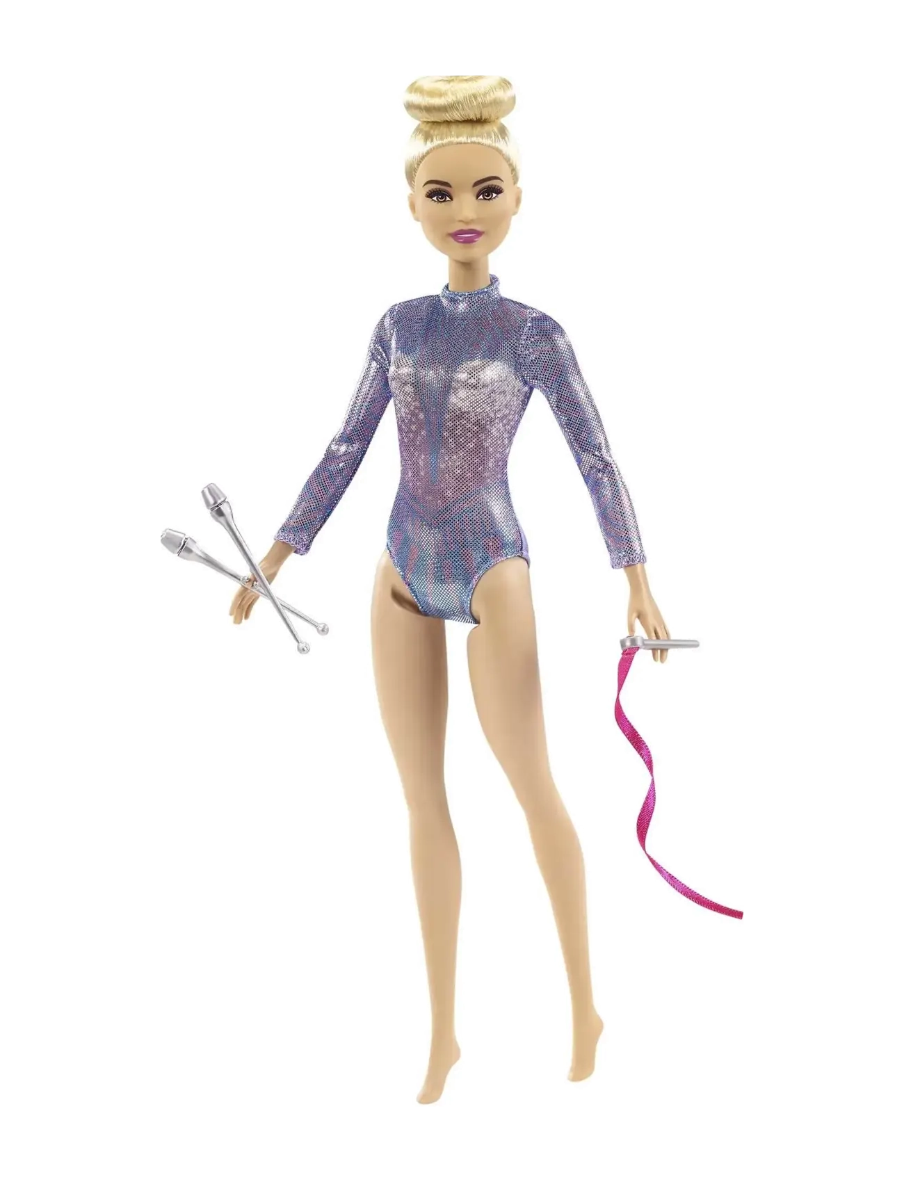 Barbie Rhythmic Gymnast Blonde Doll with Accessories - Legetøj - MULTI COLOR / multi