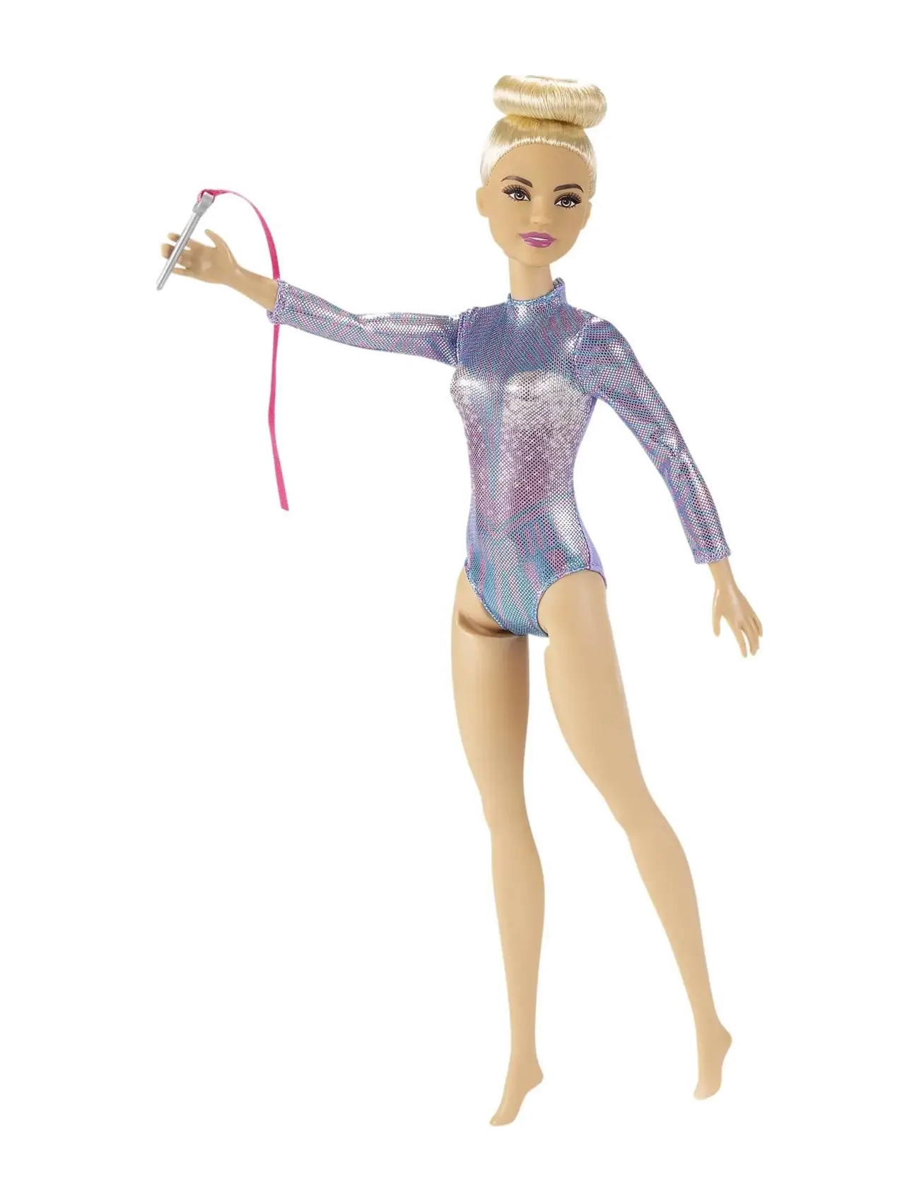 Barbie - Rhythmic Gymnast Blonde Doll with Accessories - dukker - multi color - 3