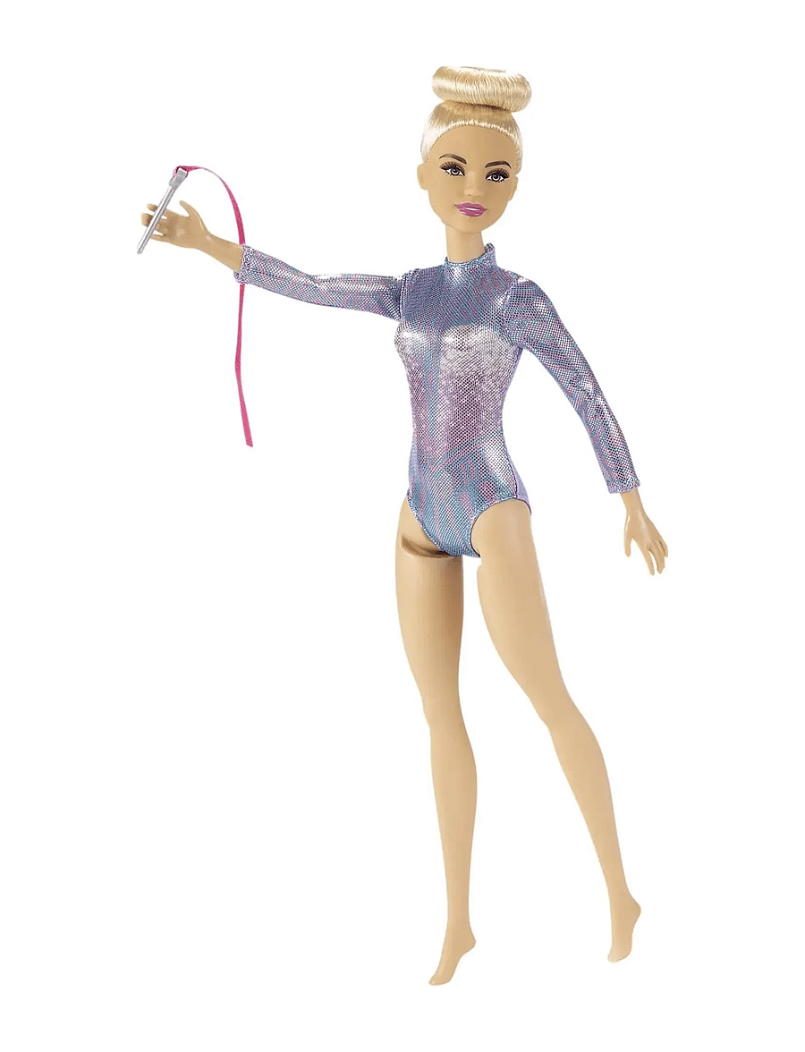 Barbie - Rhythmic Gymnast Blonde Doll with Accessories - dúkkur - multi color - 3