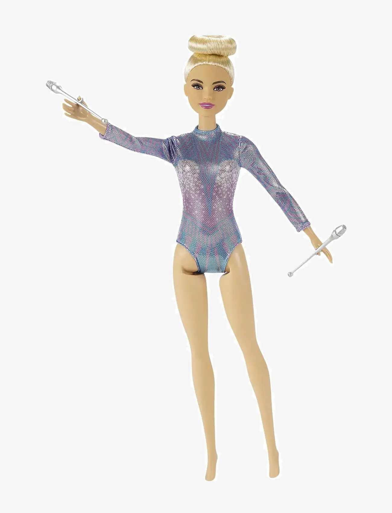 Barbie - Rhythmic Gymnast Blonde Doll with Accessories - dukker - multi color - 4