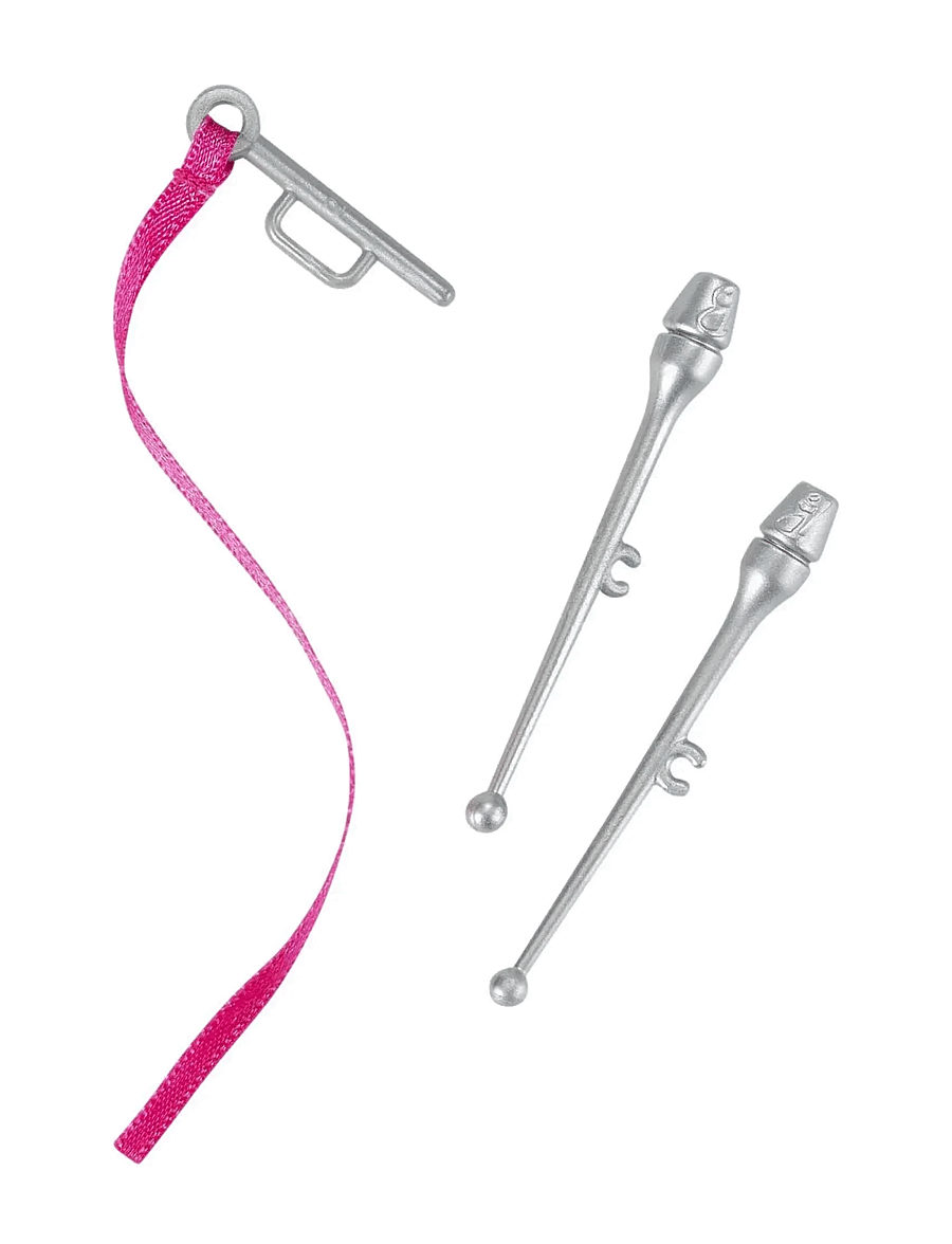 Barbie - Rhythmic Gymnast Blonde Doll with Accessories - dúkkur - multi color - 5