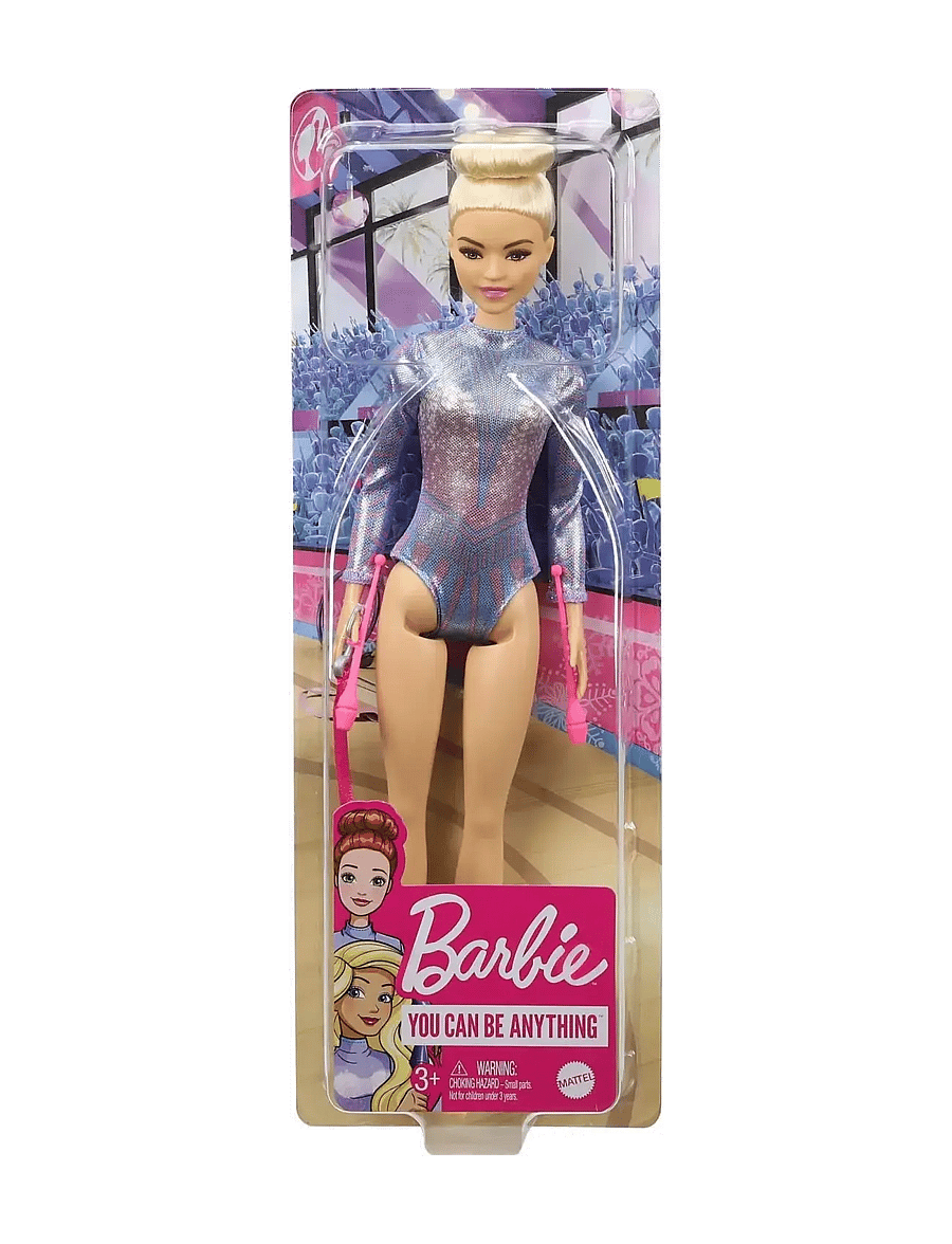 Barbie - Rhythmic Gymnast Blonde Doll with Accessories - multi color - 5