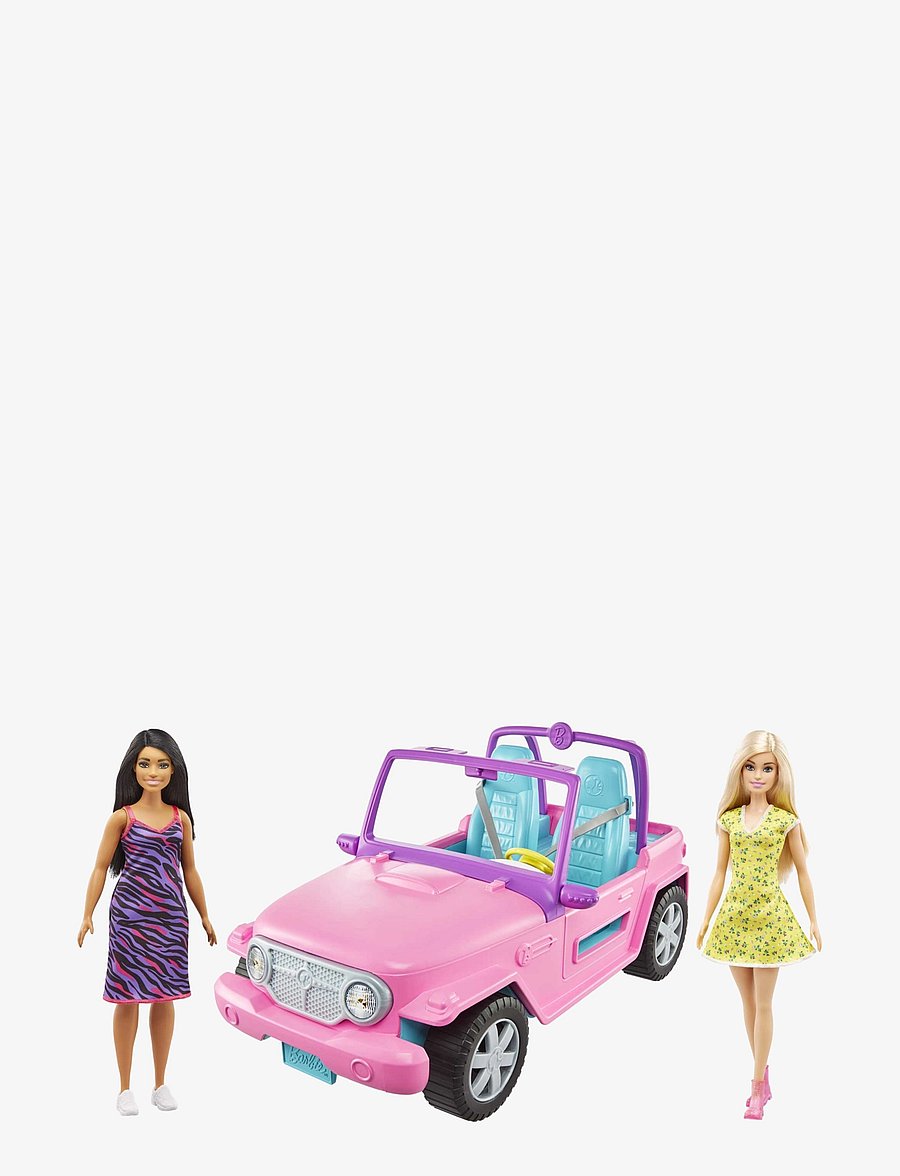 Barbie - Dolls and Vehicle - multi color - 0
