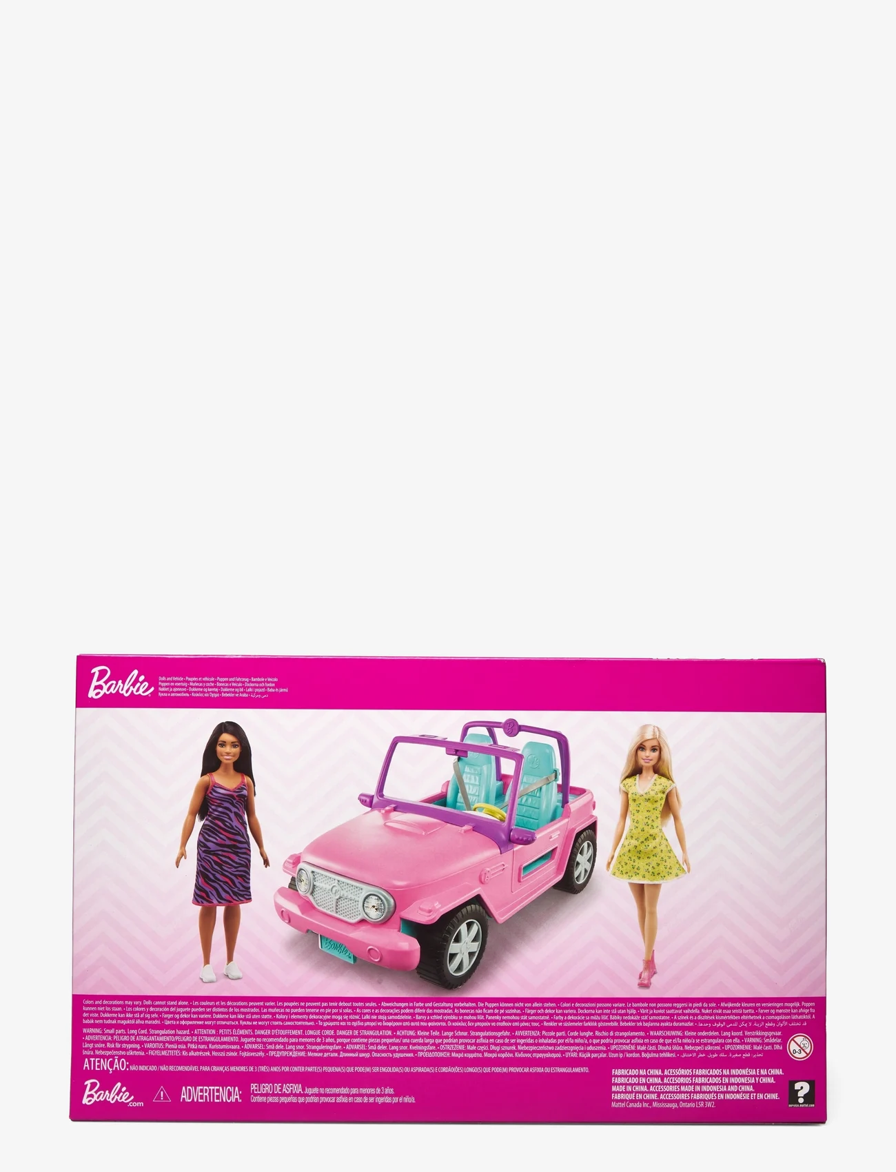Barbie - Dolls and Vehicle - nuket - multi color - 1
