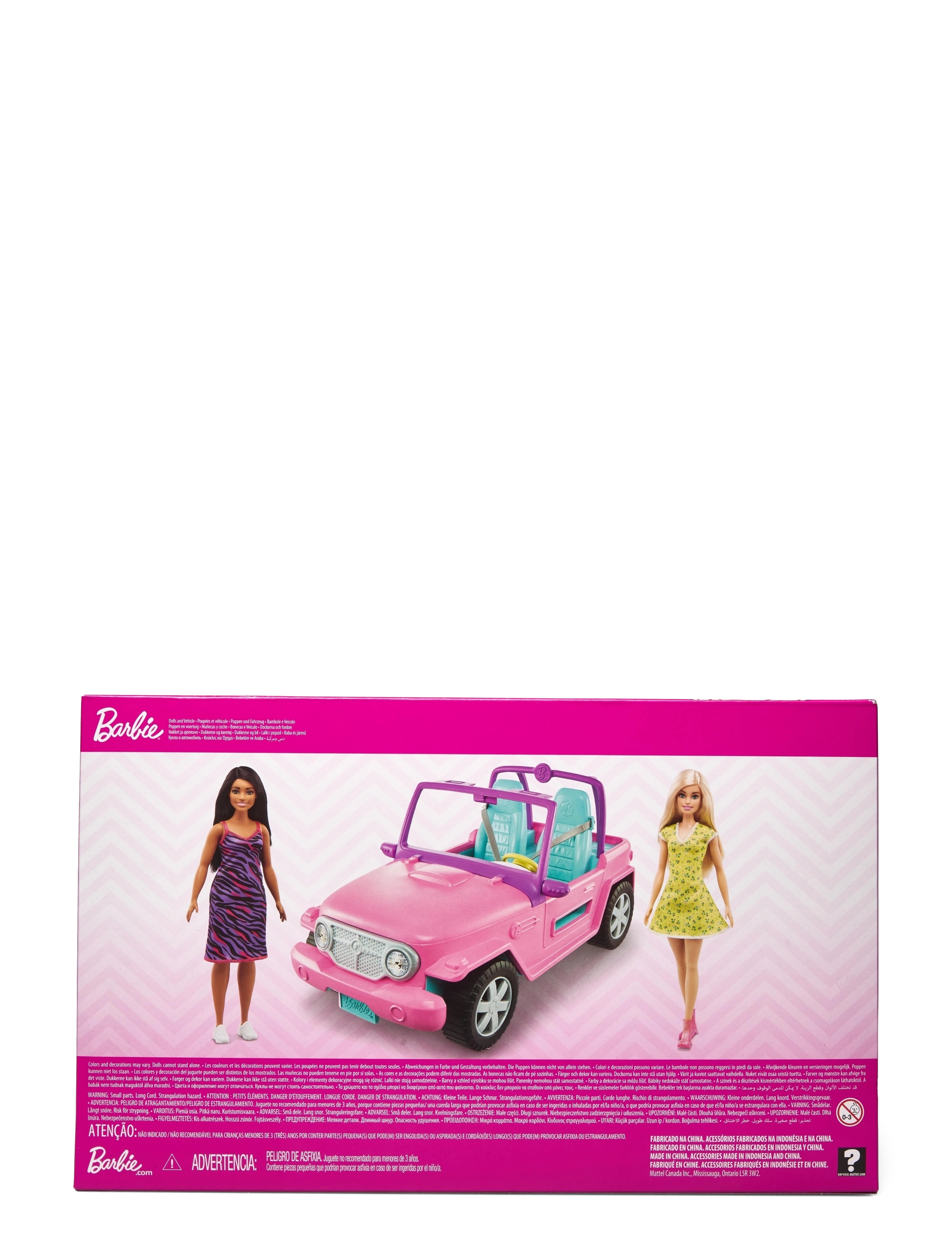 Barbie - Dolls and Vehicle - multi color - 1