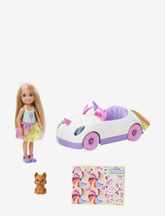 Chelsea Doll and Car, Barbie